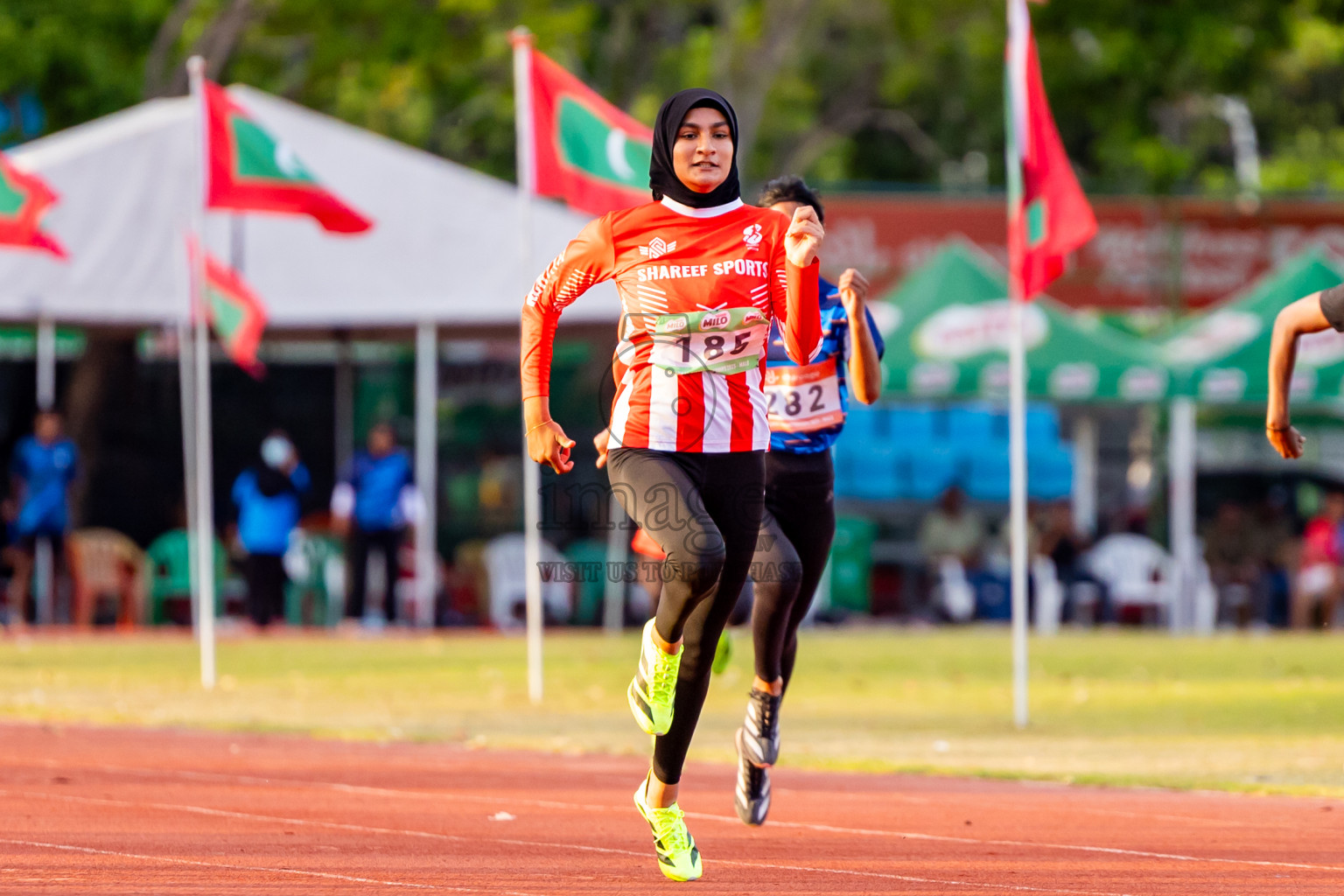Day 2 of National Athletics Championship 2025 was held at Ekuveni Running Ground in Male', Maldives on Friday, 15th August 2025. Photos: Nausham Waheed  / images.mv