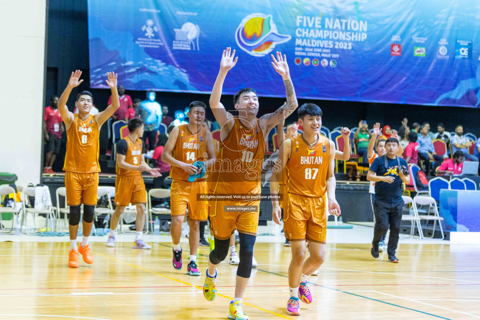 Bangladesh vs Bhutan in the final of Five Nation Championship 2023 was held in Social Center, Male', Maldives on Thursday, 22nd June 2023. Photos: Ismail Thoriq / images.mv