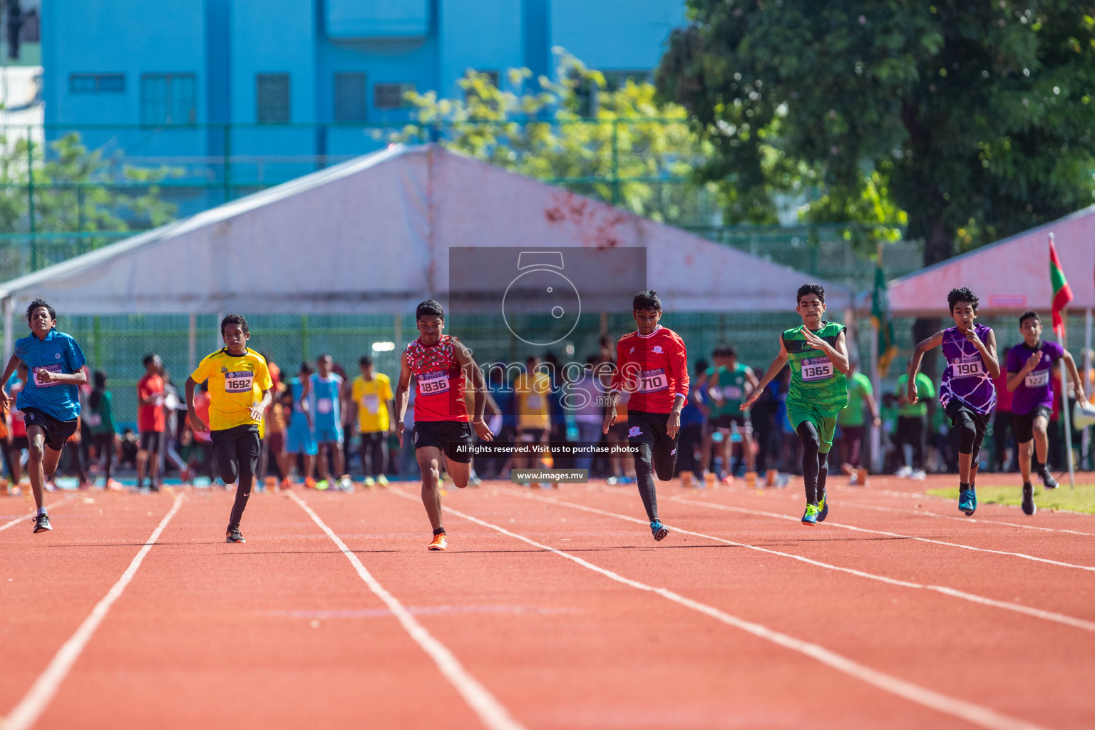 Day 1 of Inter-School Athletics Championship held in Male', Maldives on 22nd May 2022. Photos by: Maanish / images.mv