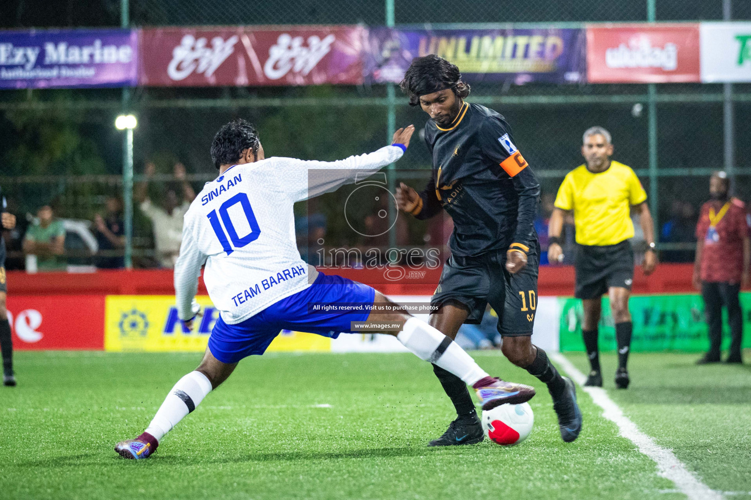 HA. Thuraakunu vs HA. Baarah in Golden Futsal Challenge 2023 on 05 February 2023 in Hulhumale, Male, Maldives