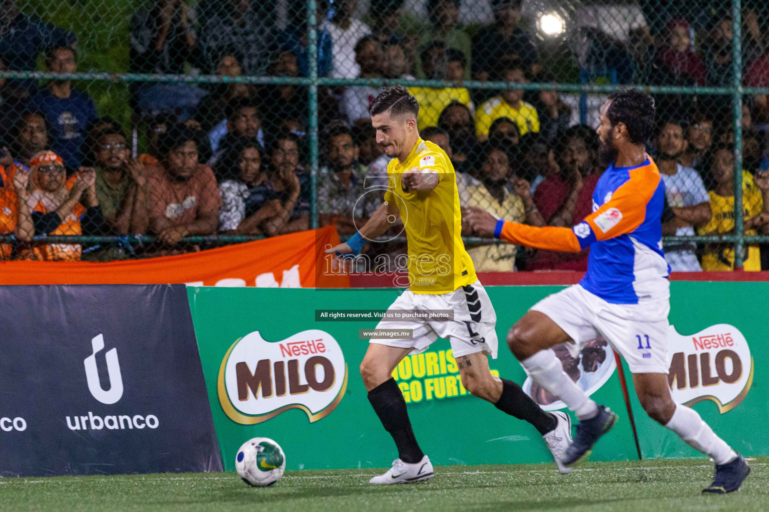 RRC vs Team FSM in Semi Final of Club Maldives Cup 2023 held in Hulhumale, Maldives, on Wednesday, 16th August 2023
Photos: Ismail Thoriq / images.mv