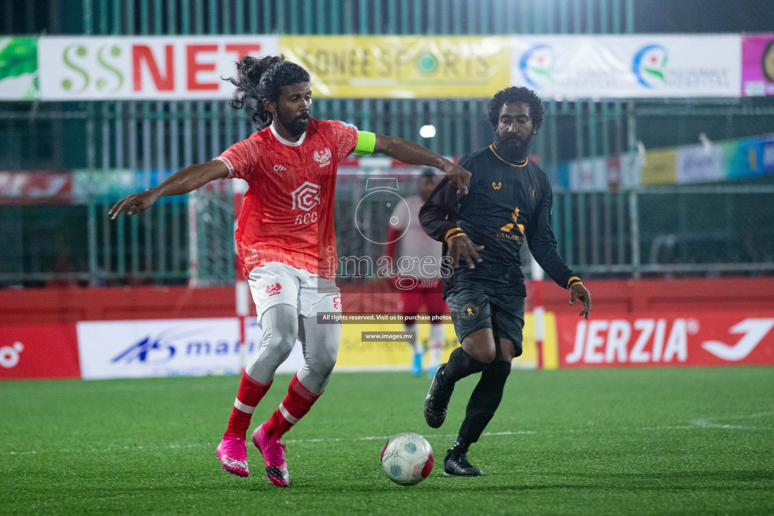 HA. Maarandhoo vs HA. Thuraakunu in Day 3 of Golden Futsal Challenge 2023 on 07 February 2023 in Hulhumale, Male, Maldives