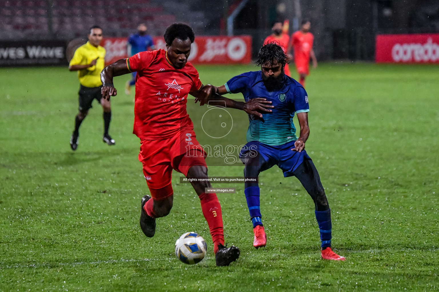 Super United Sports vs Da Grande in Dhivehi Premier League Qualification 22 on 30th Aug 2022, held in National Football Stadium, Male', Maldives Photos: Nausham Waheed / Images.mv