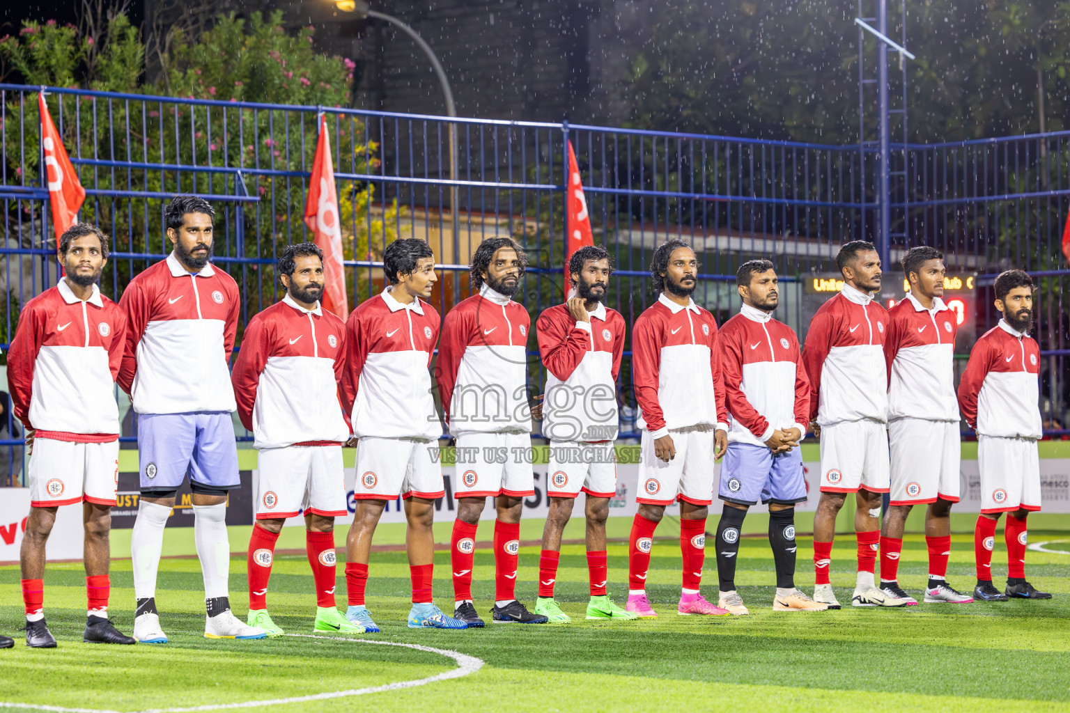 United V vs CC Sports Club in Semi Final of Eydhafushi Futsal Cup 2024 was held on Monday , 15th April 2024, in B Eydhafushi, Maldives Photos: Ismail Thoriq / images.mv