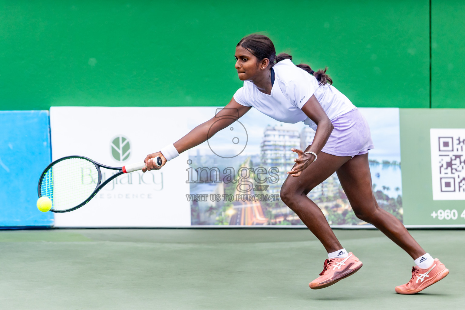 Day 7 of ATF Maldives Junior Open Tennis was held in Male' Tennis Court, Male', Maldives on Wednesday, 18th December 2024. Photos: Nausham Waheed/ images.mv