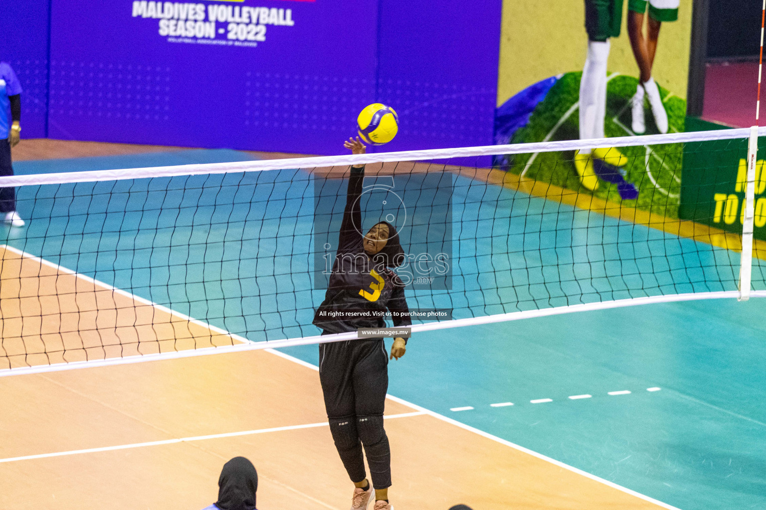 Volleyball Association Cup 2022-Women's Division-Match Day 2 was held in Male', Maldives on Wednesday, 25th May 2022 Photos By: Ismail Thoriq / images.mv