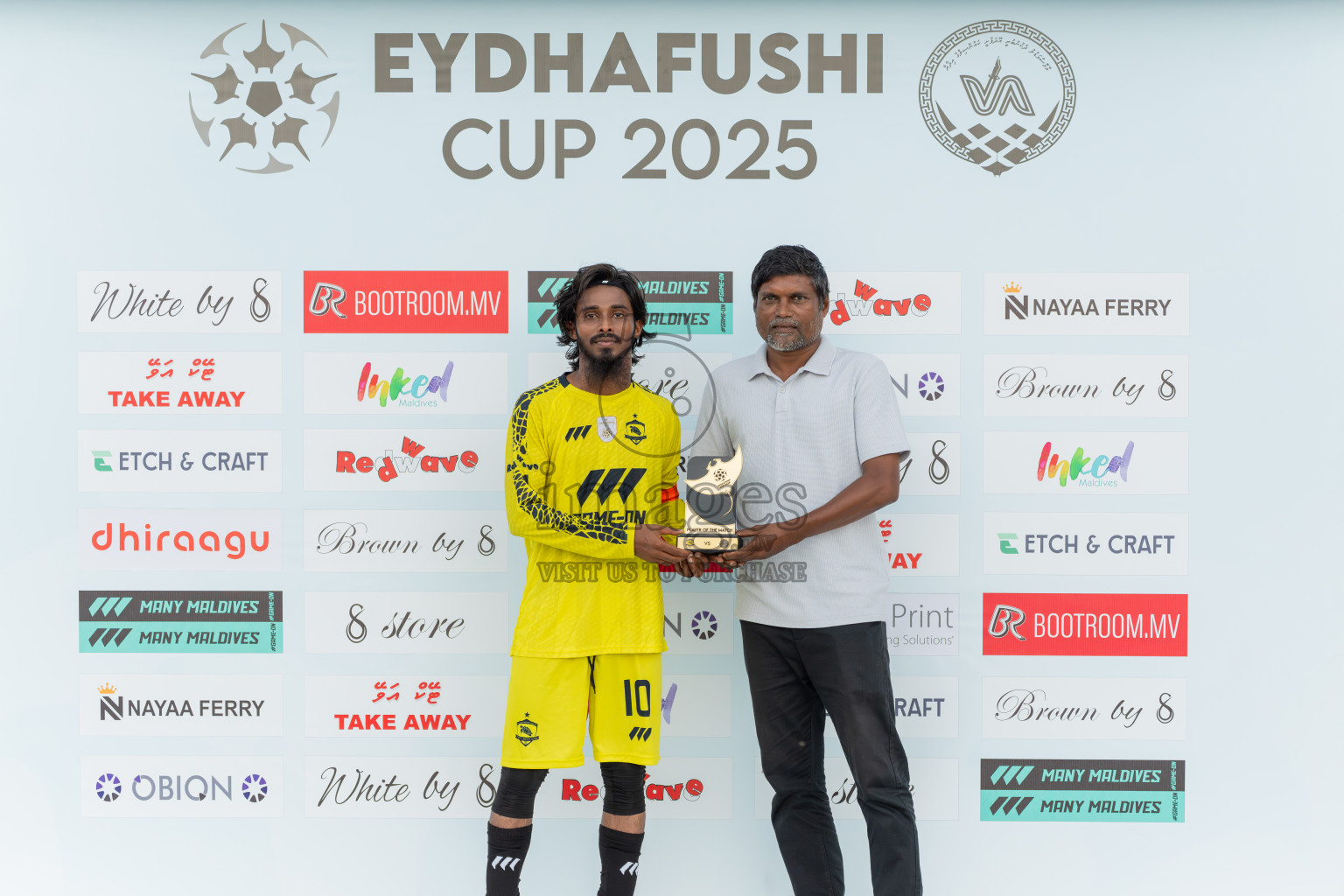 Velaa Sports Club vs Team Middle East in Day 3 of Eydhafushi Cup 2025 held in Eydhafushi Football Stadium at B. Eydhafushi, Maldives on Sunday, 7th September 2025.