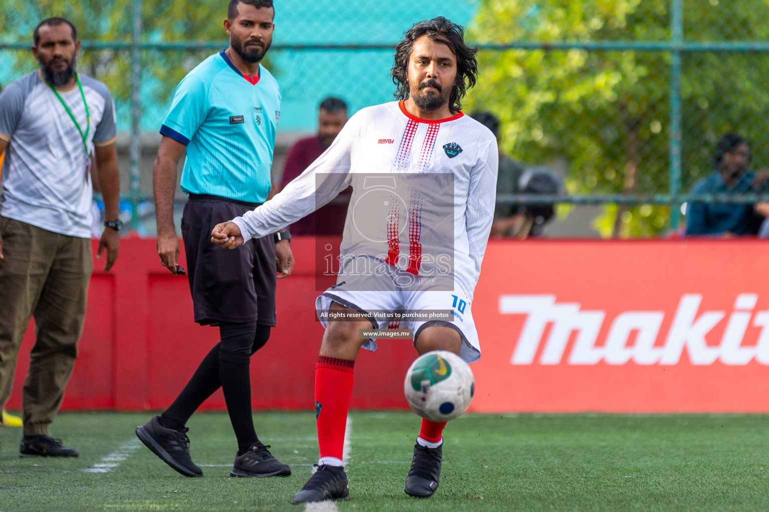 Customs RC vs ERFC in Club Maldives Cup 2023 held in Hulhumale, Maldives, on Monday, 24th July 2023. Photos: Ismail Thoriq / images.mv