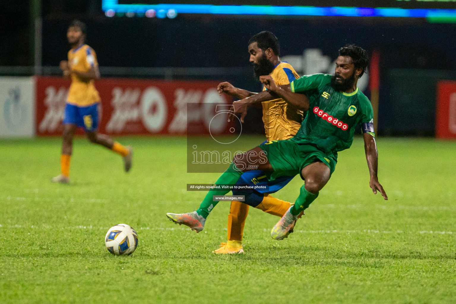 Maziya SRC vs Club Valencia in the Community Shield Match 2021/2022 on 15 December 2021 held in Male', Maldives. Photos: Hassan Simah / images.mv