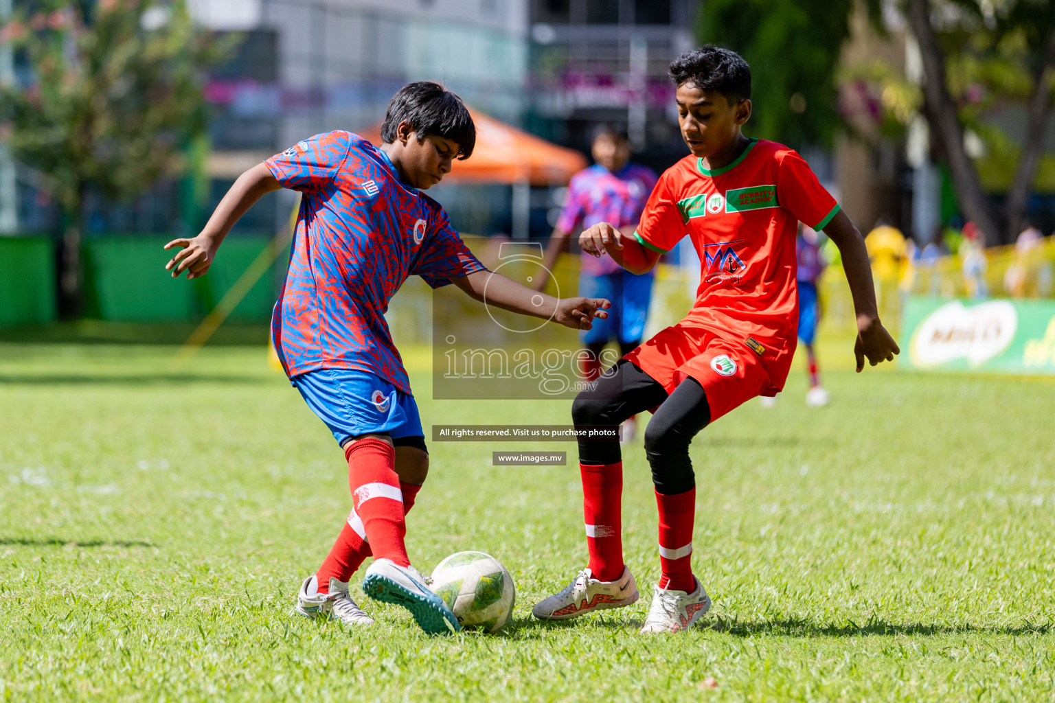 Day 1 of MILO Academy Championship 2023 (U12) was held in Henveiru Football Grounds, Male', Maldives, on Friday, 18th August 2023.