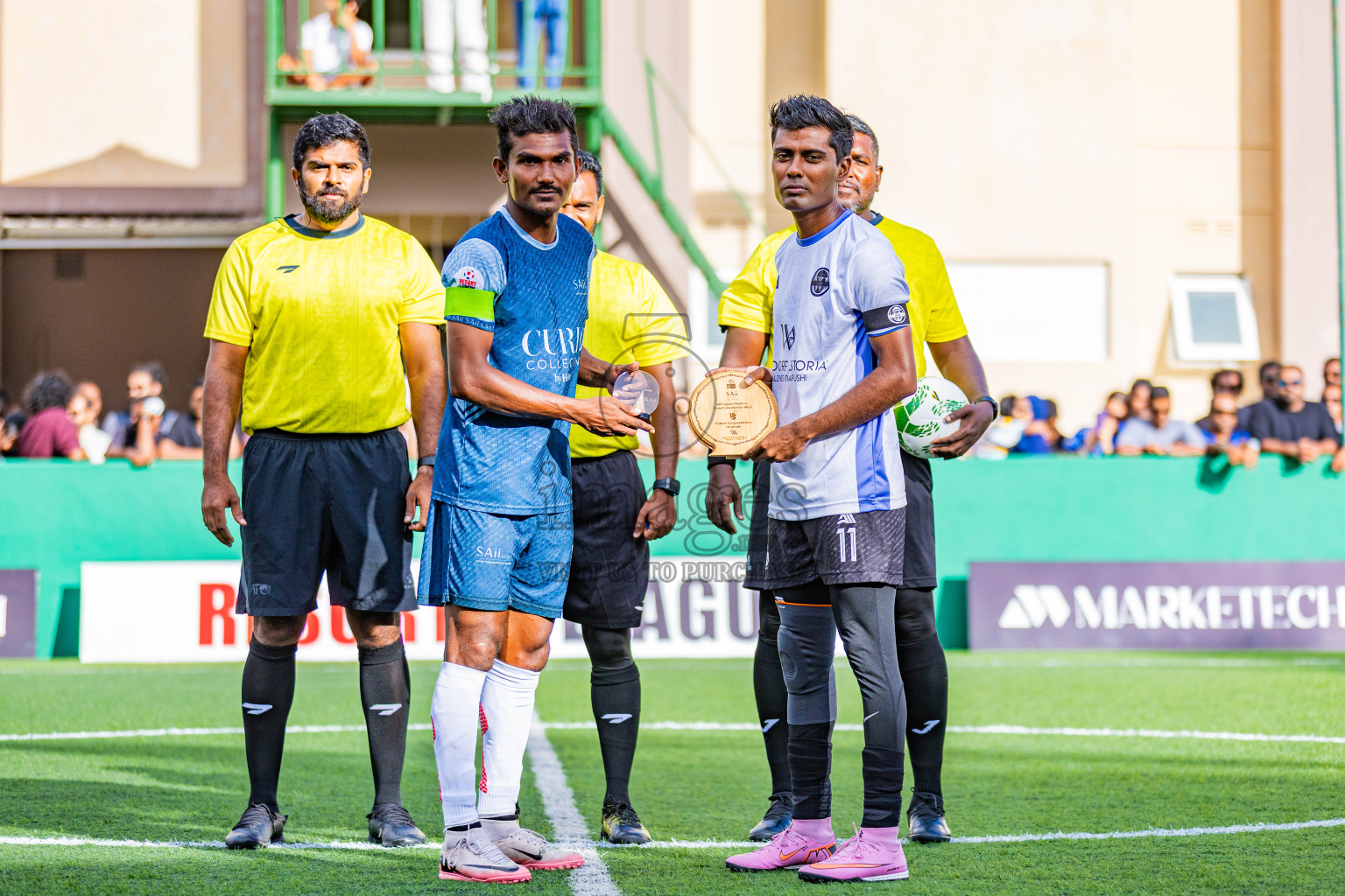 Waldorf Astoria vs SAII Lagoon in Finals of Resort League 2025 (South Male Zone) was held on Sunday, 19th October 2025 in Crossroads's Maldives, Photos: Areef Adam / images.mv