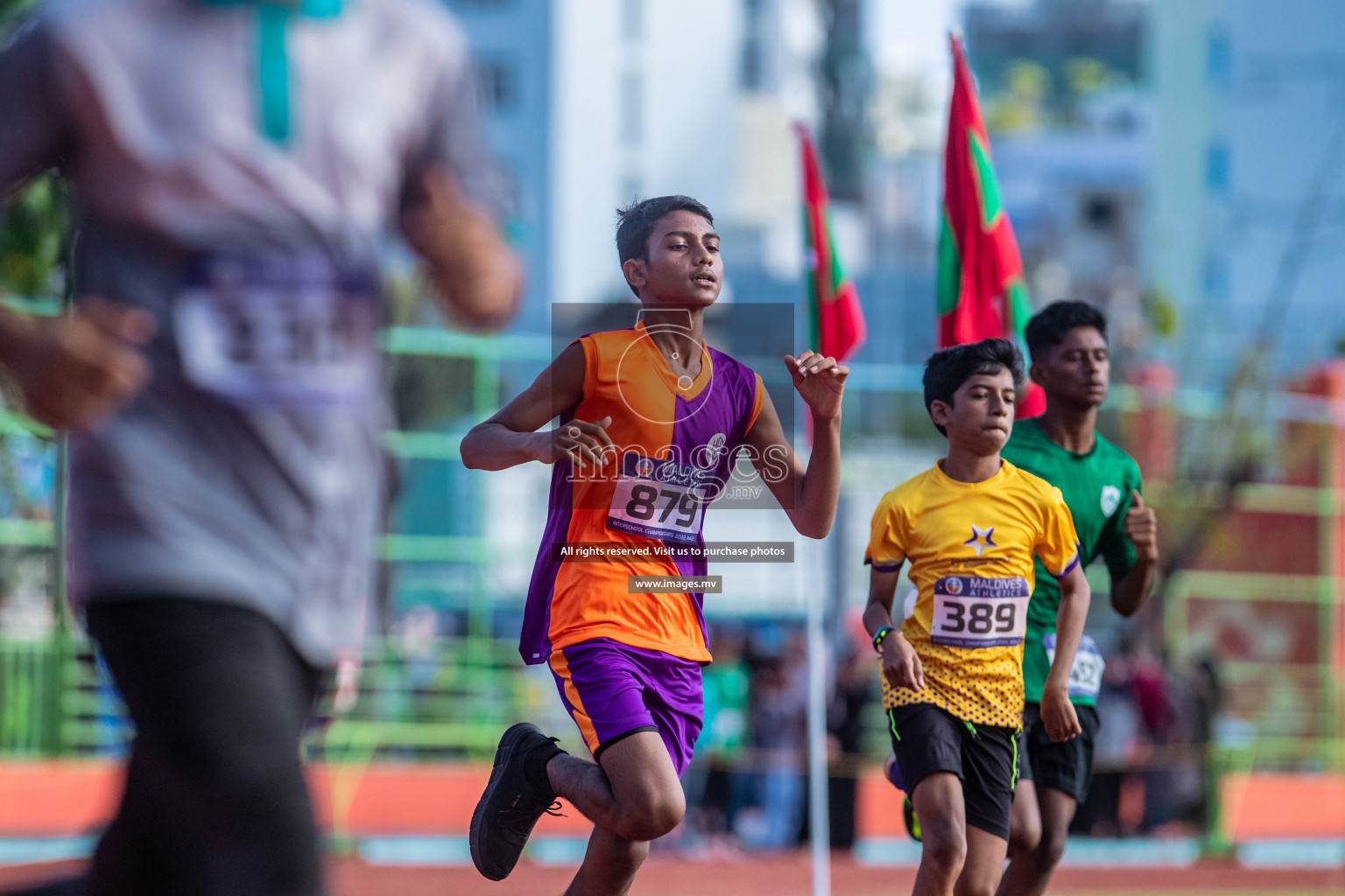 Day 2 of Inter-School Athletics Championship held in Male', Maldives on 24th May 2022. Photos by: Nausham Waheed / images.mv