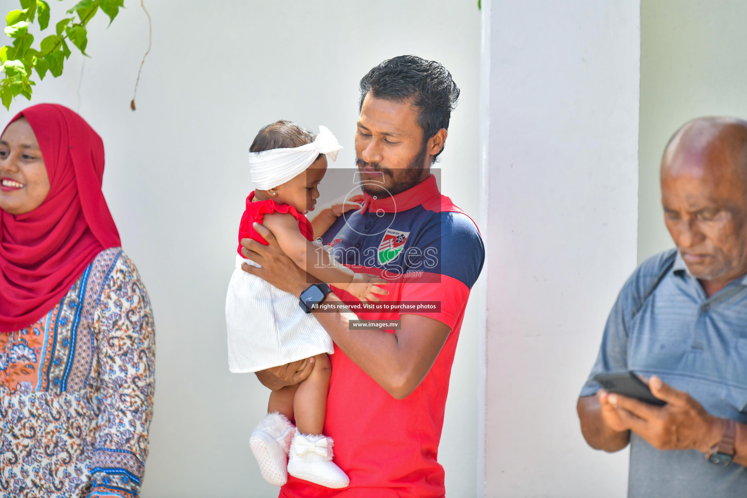 The Senior Men's National Team depart to Japan Training Camp from Maafannu Bus Terminal, Male', Maldives on 5th June 2023 Photos: Nausham Waheed/ Images.mv