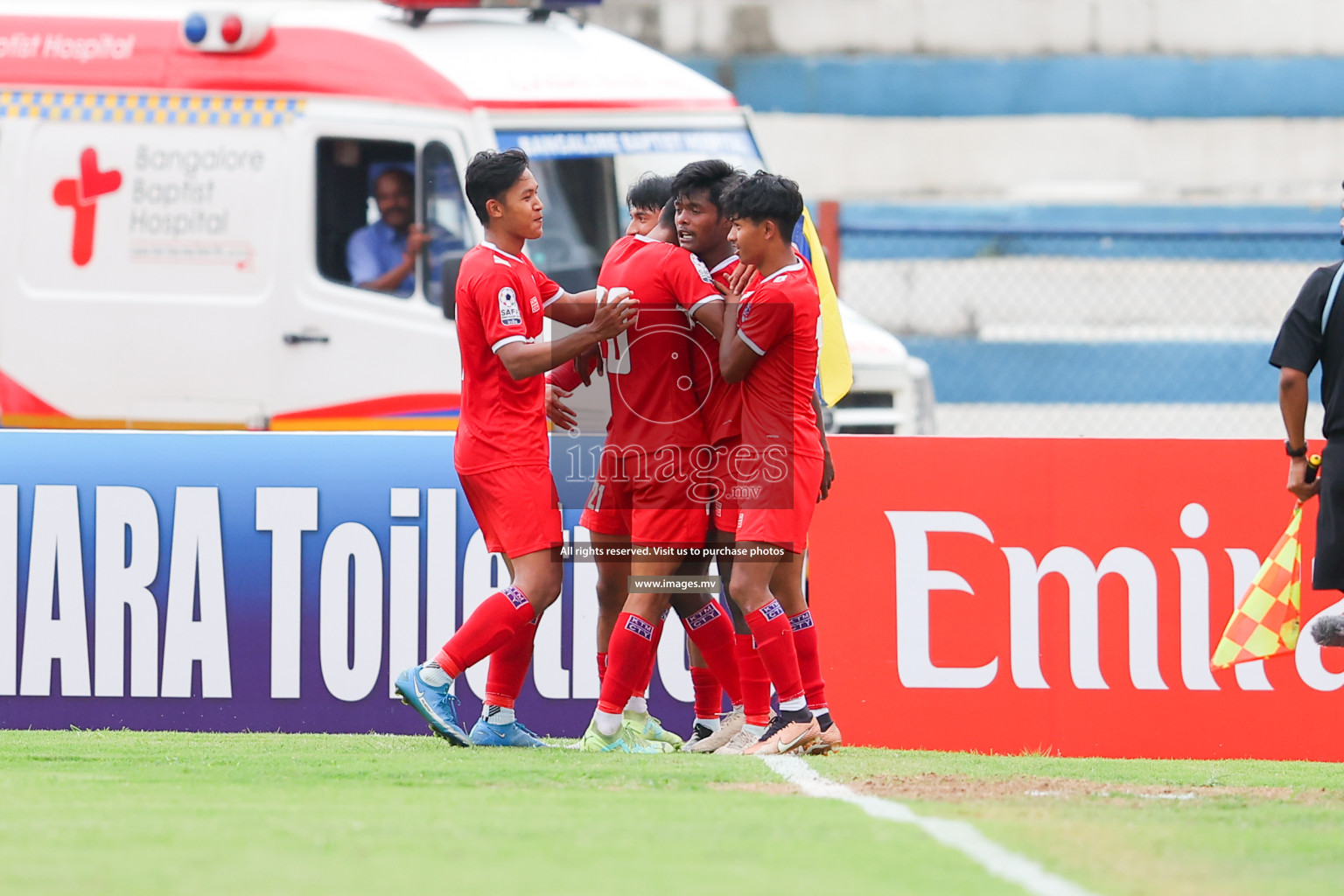 Nepal vs Pakistan in SAFF Championship 2023 held in Sree Kanteerava Stadium, Bengaluru, India, on Tuesday, 27th June 2023. Photos: Nausham Waheed, Hassan Simah / images.mv