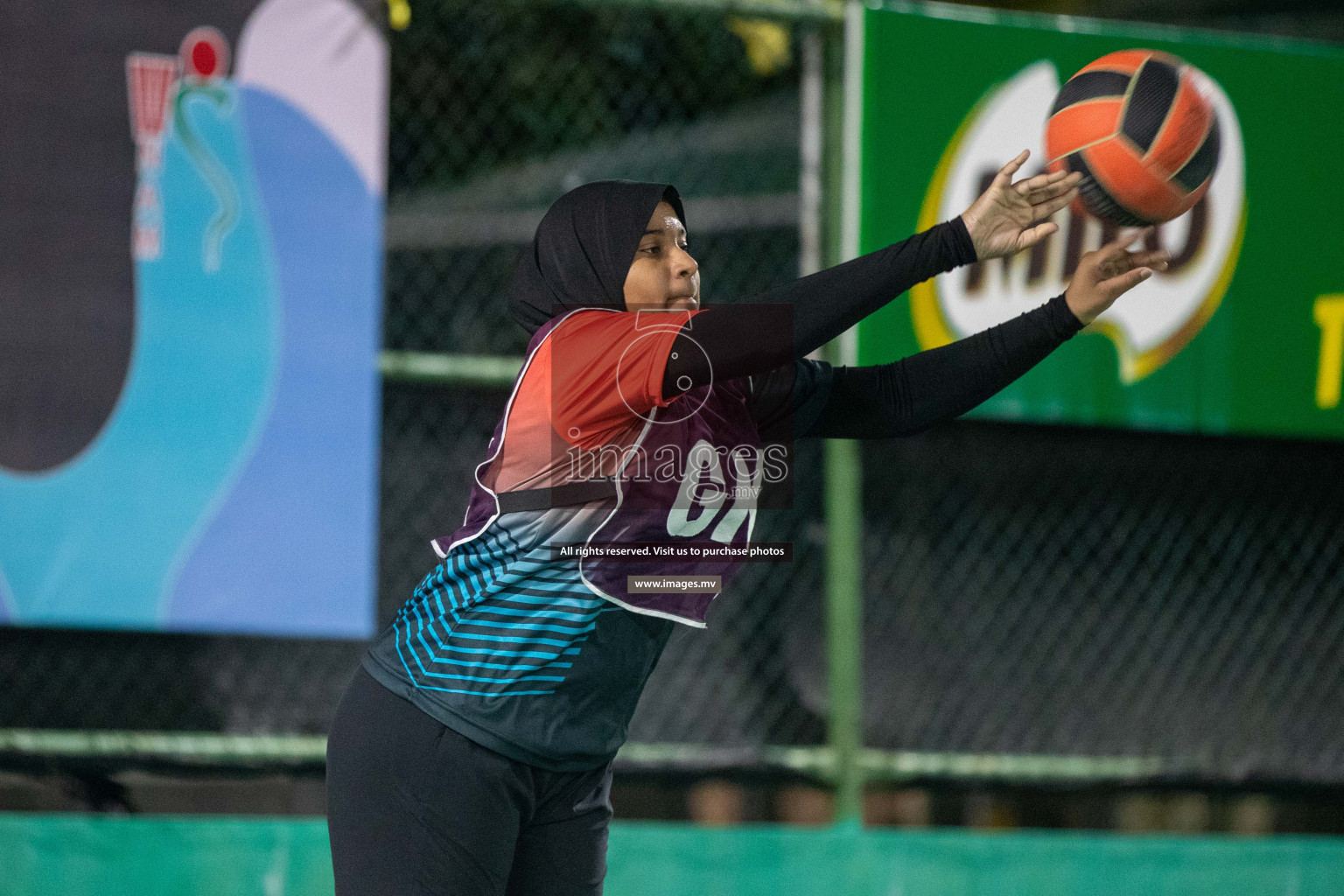 Day 2 of 20th Milo National Netball Tournament 2023, held in Synthetic Netball Court, Male', Maldives on 30th May 2023 Photos: Nausham Waheed/ Images.mv