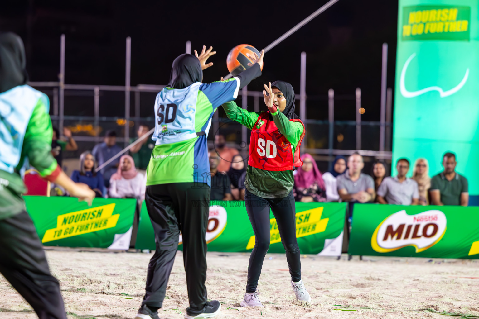 Finals of Milo Ramadan Half Court Netball Challenge on 24th March 2024, held in Central Park, Hulhumale, Male', Maldives
Photos: Ismail Thoriq / imagesmv