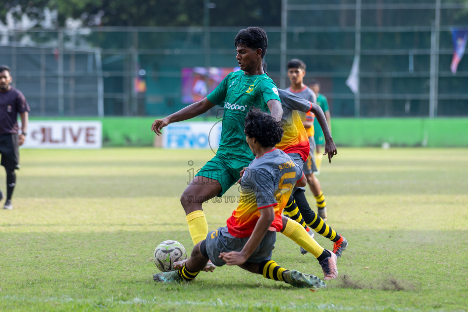 Eagles vs Maziya SRC(U16) in Day 8 of Dhivehi Youth League 2024 held at Henveiru Stadium on Monday, 2nd December 2024. Photos: Mohamed Mahfooz Moosa / Images.mv