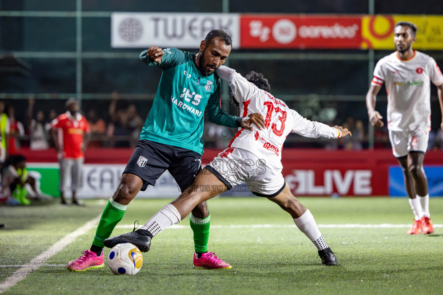 HA. Maarandhoo vs HA. Kelaa in Day 1 of Golden Futsal Challenge 2025 on Sunday, 5th January 2025, in Hulhumale', Maldives 
Photos: Nausham Waheed / images.mv