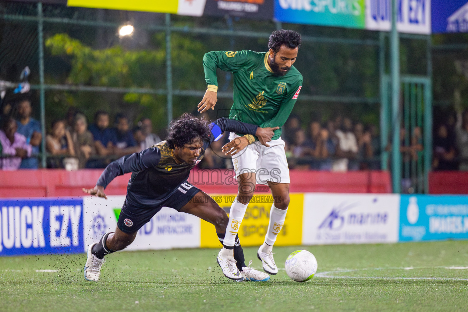 Th Omadhoo vs Th Thimarafushi on Day 33 of Golden Futsal Challenge 2024, held on Sunday, 18th February 2024, in Hulhumale', Maldives Photos: Mohamed Mahfooz Moosa / images.mv