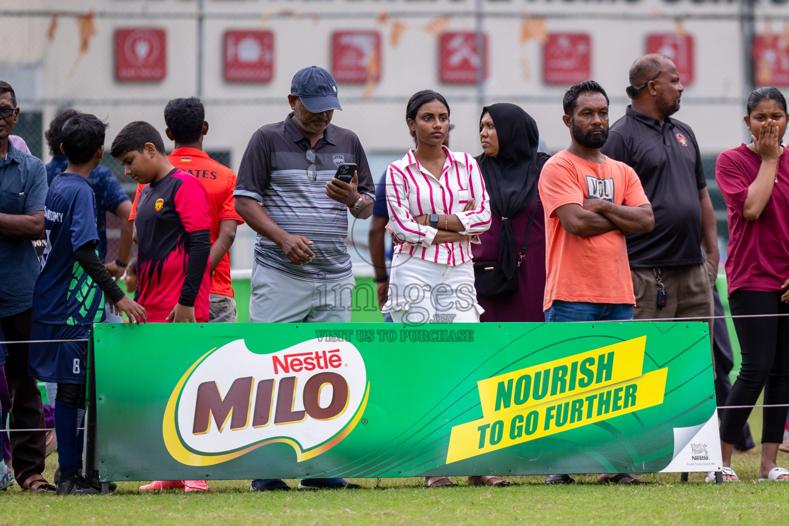 Day 2 of MILO Academy Championship 2024 - U12 was held at Henveiru Grounds in Male', Maldives on Friday, 5th July 2024.
Photos: Ismail Thoriq / images.mv