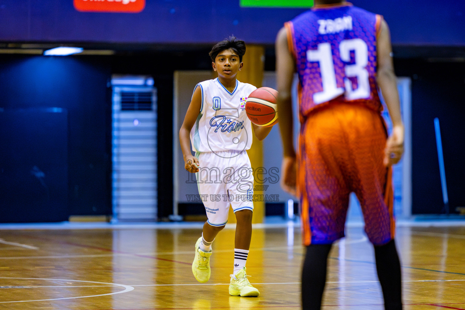 Finland International School vs Brightway International School in day 10 of Junior Championship 2024 was held in Social Center, Male', Maldives on Thursday, 21st November 2024. Photos: Nausham Waheed / images.mv