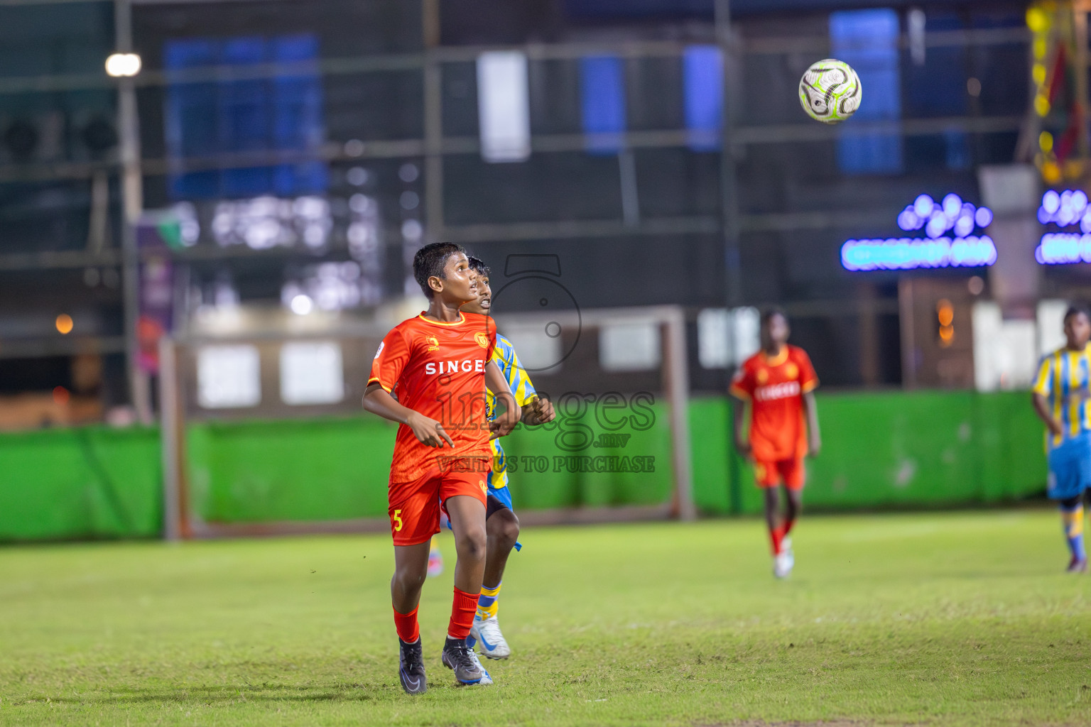 Dhivehi Youth League 2024 - Day 1. Matches held at Henveiru Stadium on 21st November 2024 , Thursday. Photos: Shuu Abdul Sattar/ Images.mv