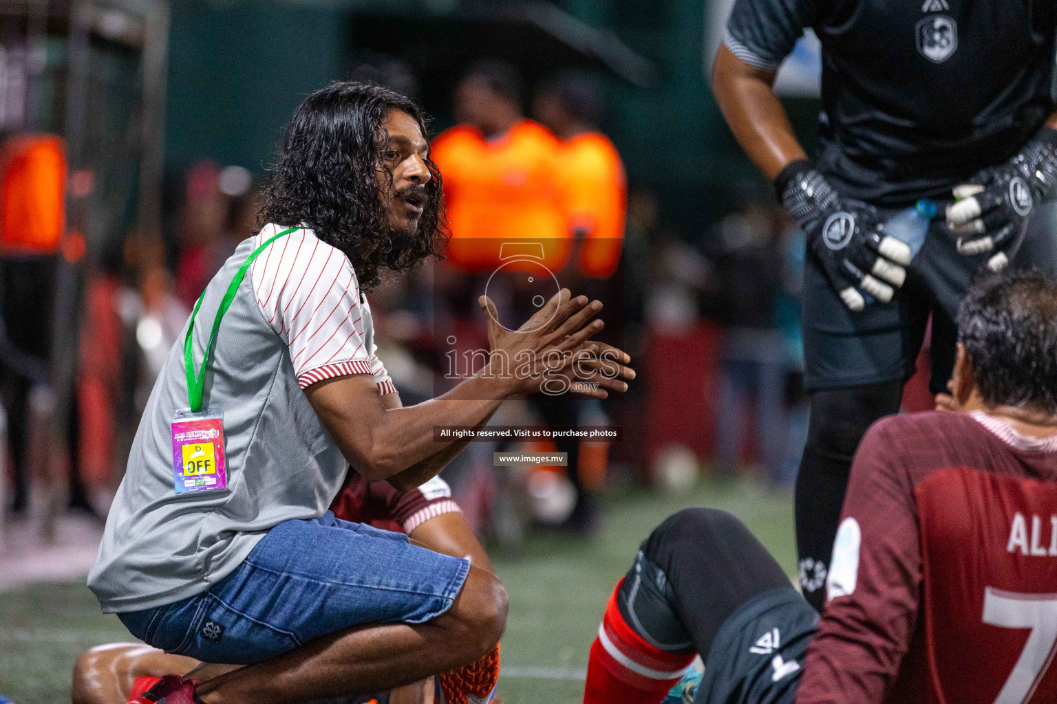 Club 220 vs Home Affairs RC in Quarter Finals of Club Maldives Cup Classic 2023 held in Hulhumale, Maldives, on Friday, 11th August 2023
Photos: Ismail Thoriq / images.mv