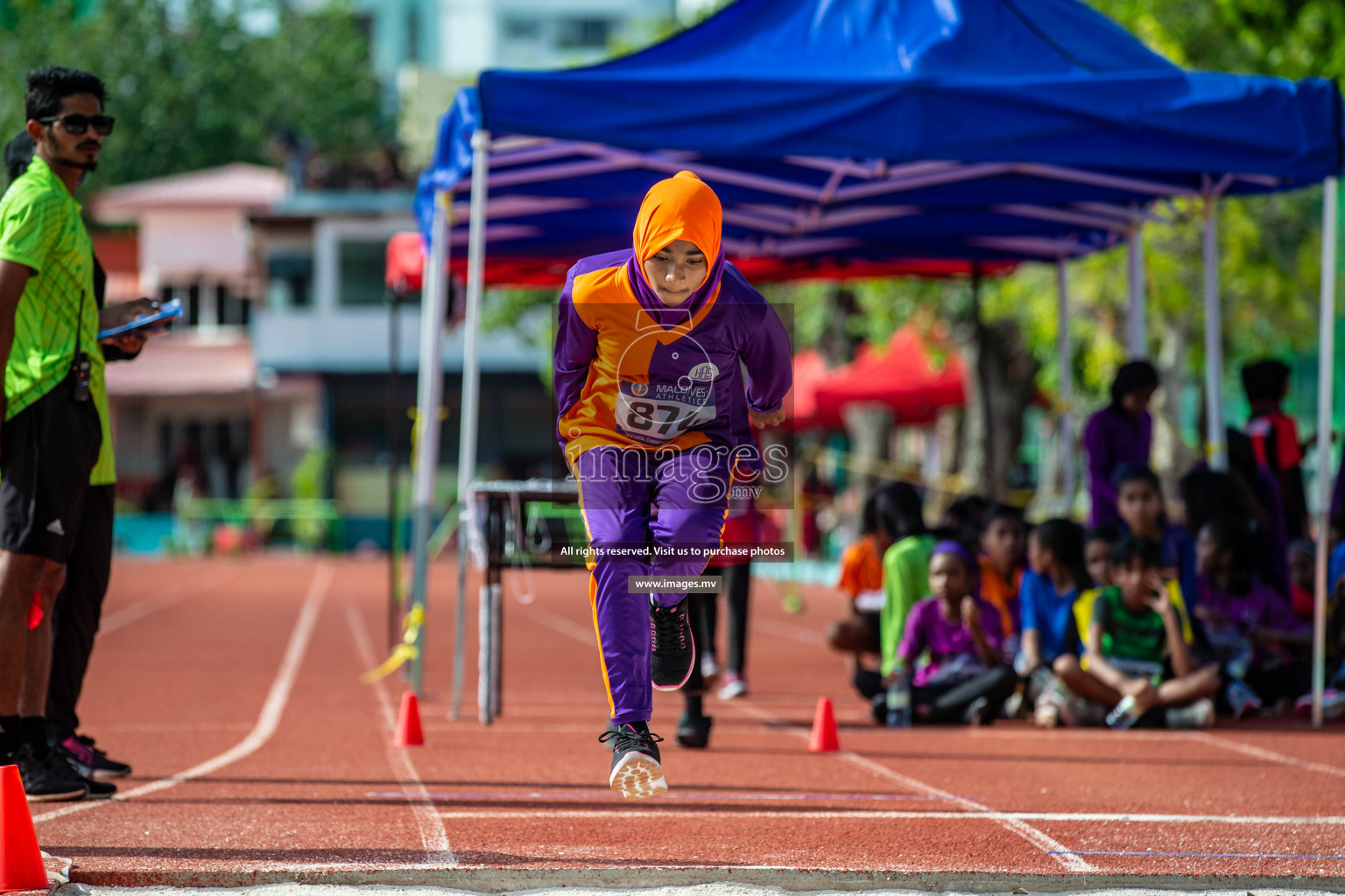 Day 4 of Inter-School Athletics Championship held in Male', Maldives on 26th May 2022. Photos by: Nausham Waheed / images.mv