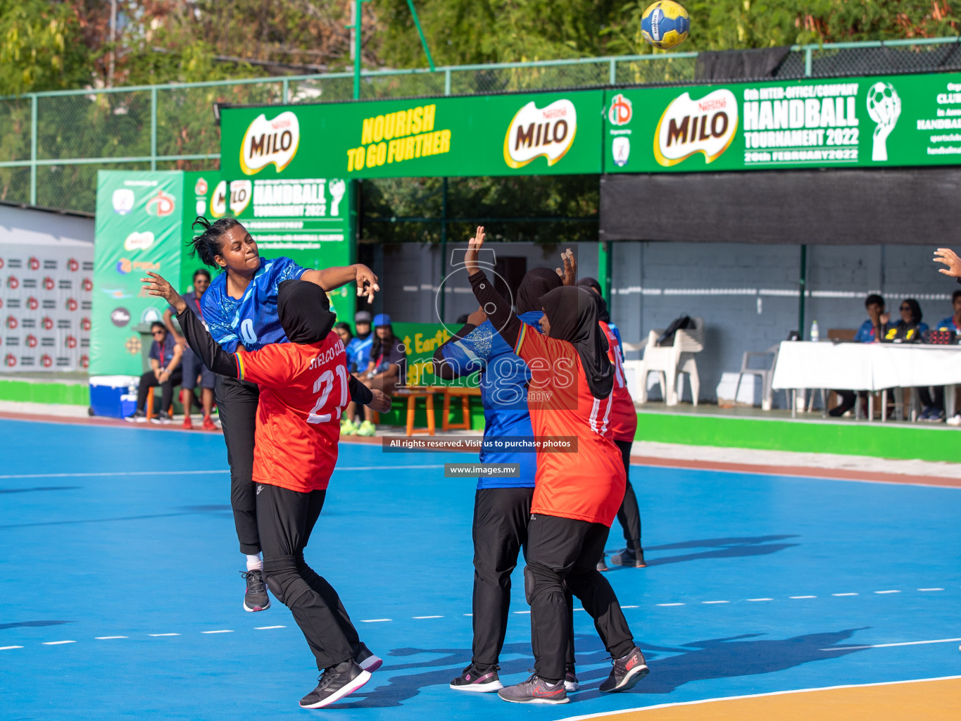 Day 7 of MILO 6th Inter Office Handball Tournament 2022 Photos by Ismail Thoriq & Shu Abdul Sattar