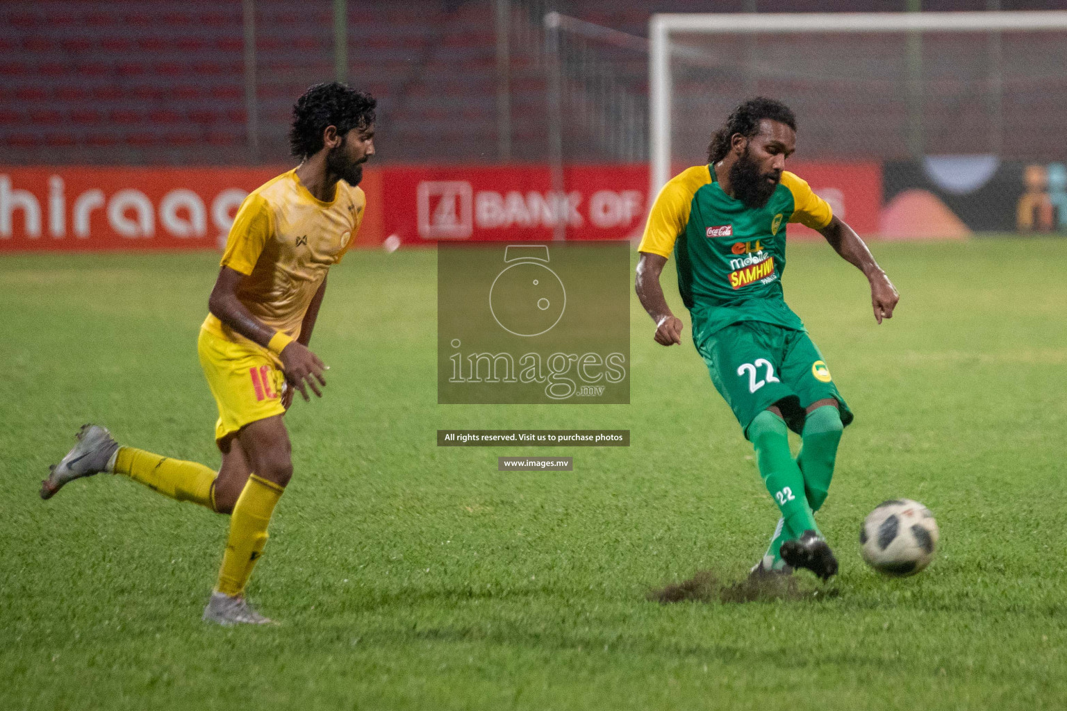 Maziya SRS vs Victory SC in Dhiraagu Dhivehi Premier League 2019 held in Male', Maldives on 3rd Augst 2019 Photos: Suadh Abdul Sattar/images.mv