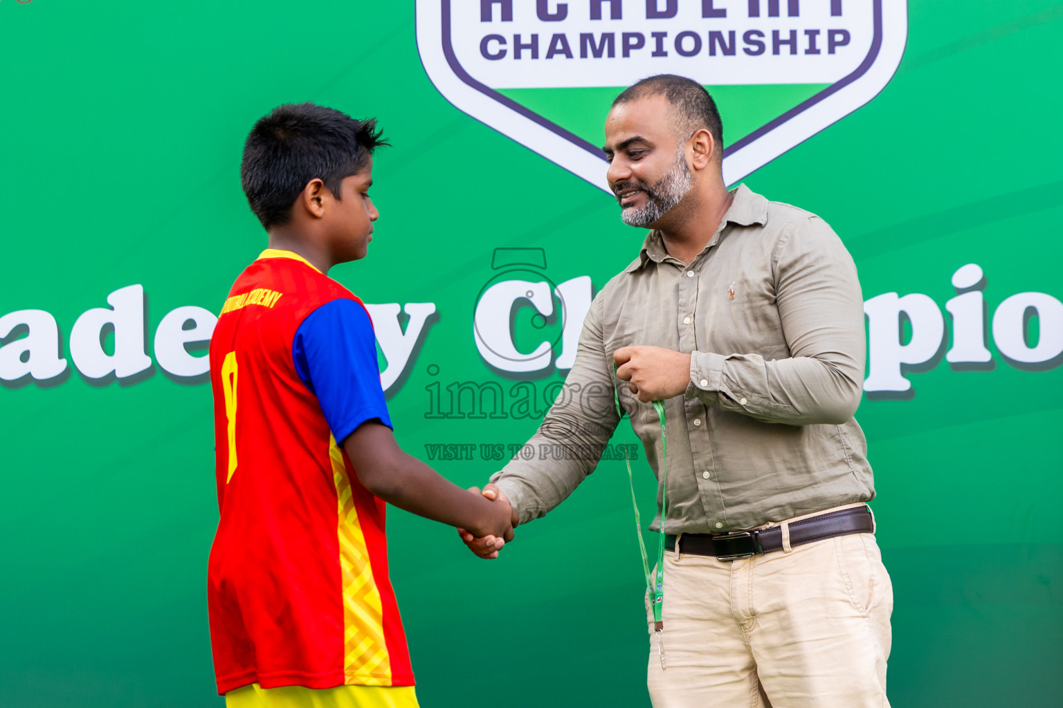 Day 3 of MILO Academy Championship 2025 (U-12) was held at Henveiru Stadium in Male', Maldives on Saturday, 3rd May 2025. Photos: Nausham Waheed / images.mv