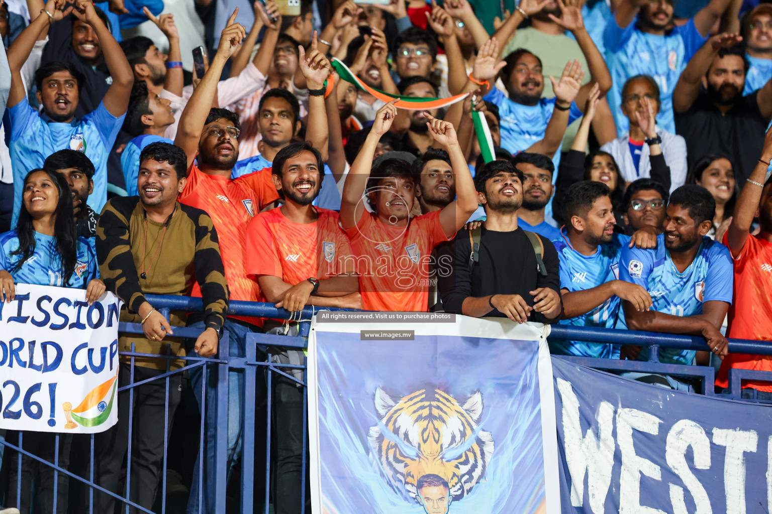 Kuwait vs India in the Final of SAFF Championship 2023 held in Sree Kanteerava Stadium, Bengaluru, India, on Tuesday, 4th July 2023. Photos: Nausham Waheed / images.mv