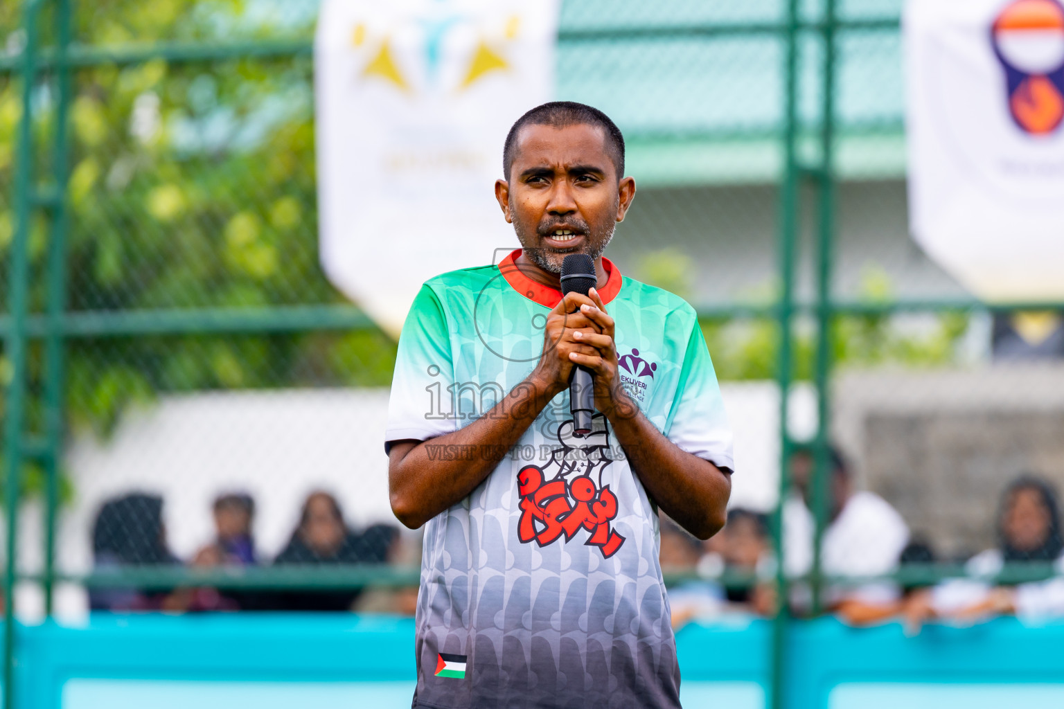 Raiymandhoo FC vs Dee Cee Jay SC in Day 1 of Laamehi Dhiggaru Ekuveri Futsal Challenge 2024 was held on Friday, 26th July 2024, at Dhiggaru Futsal Ground, Dhiggaru, Maldives Photos: Nausham Waheed / images.mv