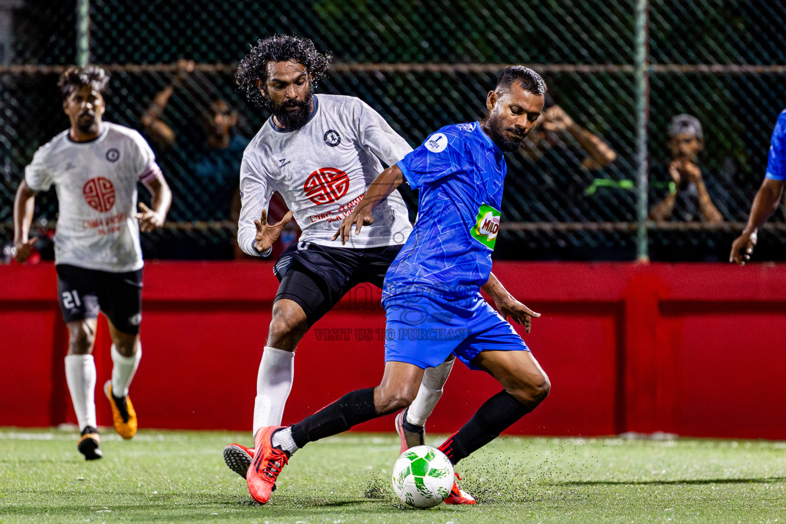 Kulhivaru Vuzaara vs Police Club in Day 15 of Office League 2025 was held on Friday, 2nd May 2025 in Hulhumale', Maldives. Photos: Nausham Waheed / images.mv