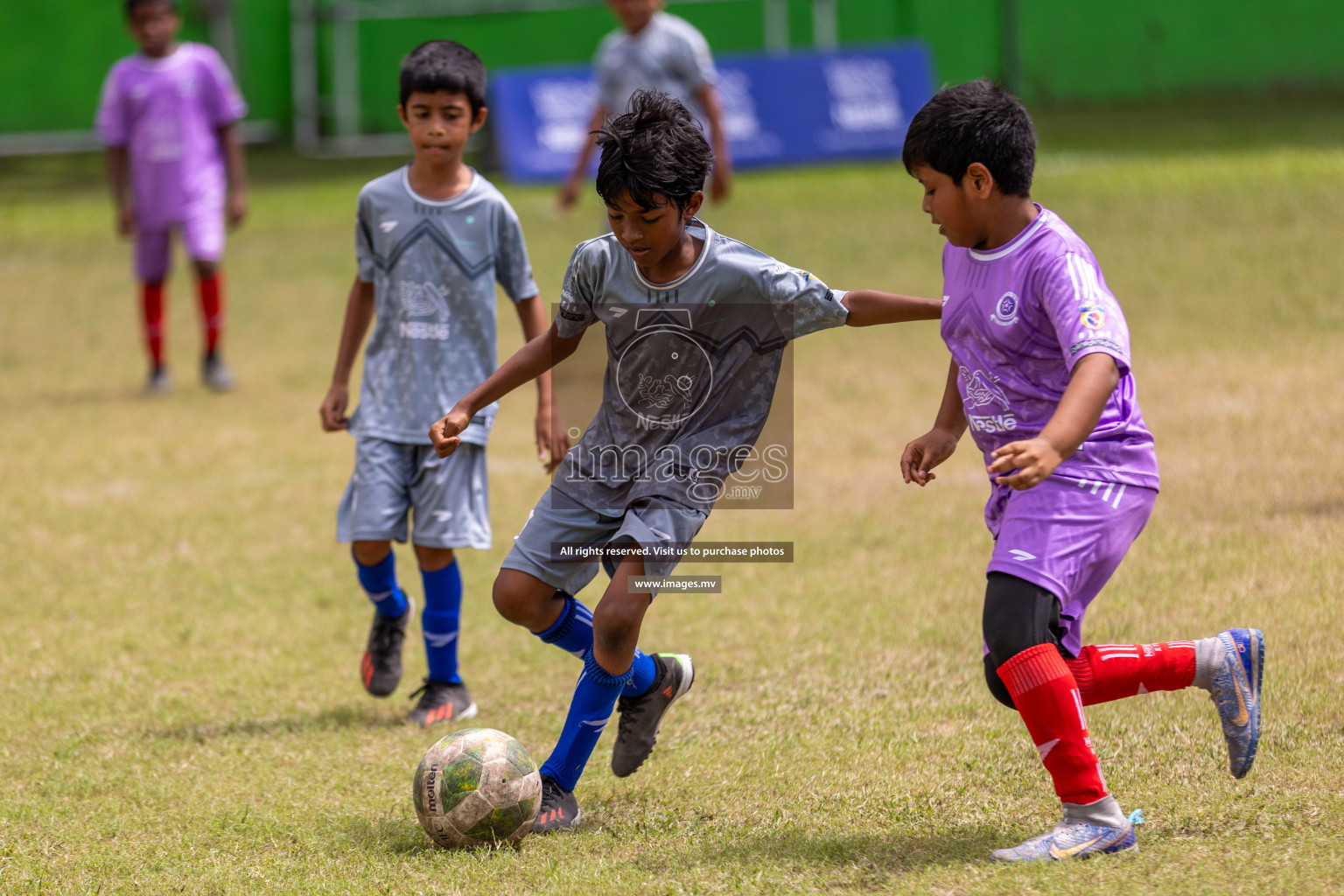 Day 3 of Nestle Kids Football Fiesta, held in Henveyru Football Stadium, Male', Maldives on Friday, 13th October 2023
Photos: Hassan Simah, Ismail Thoriq / images.mv