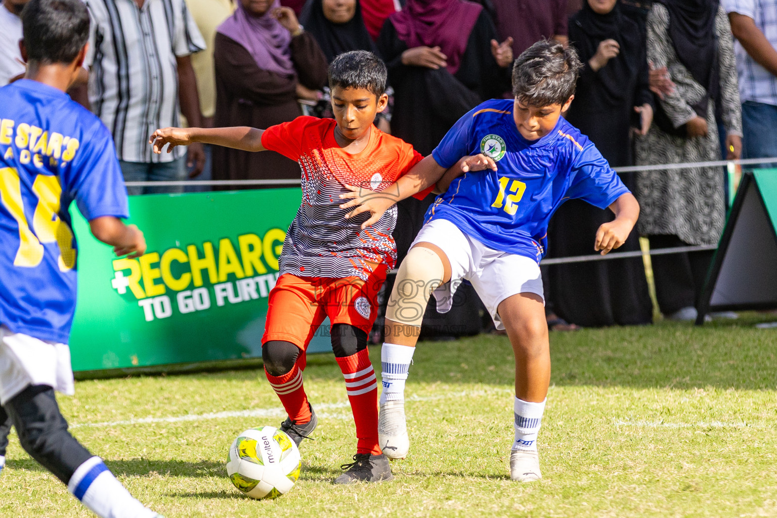 Day 2 of MILO Academy Championship 2025 (U-12) was held at Henveiru Stadium in Male', Maldives on Friday, 2nd May 2025. Photos: Mohamed Mahfooz Moosa / images.mv