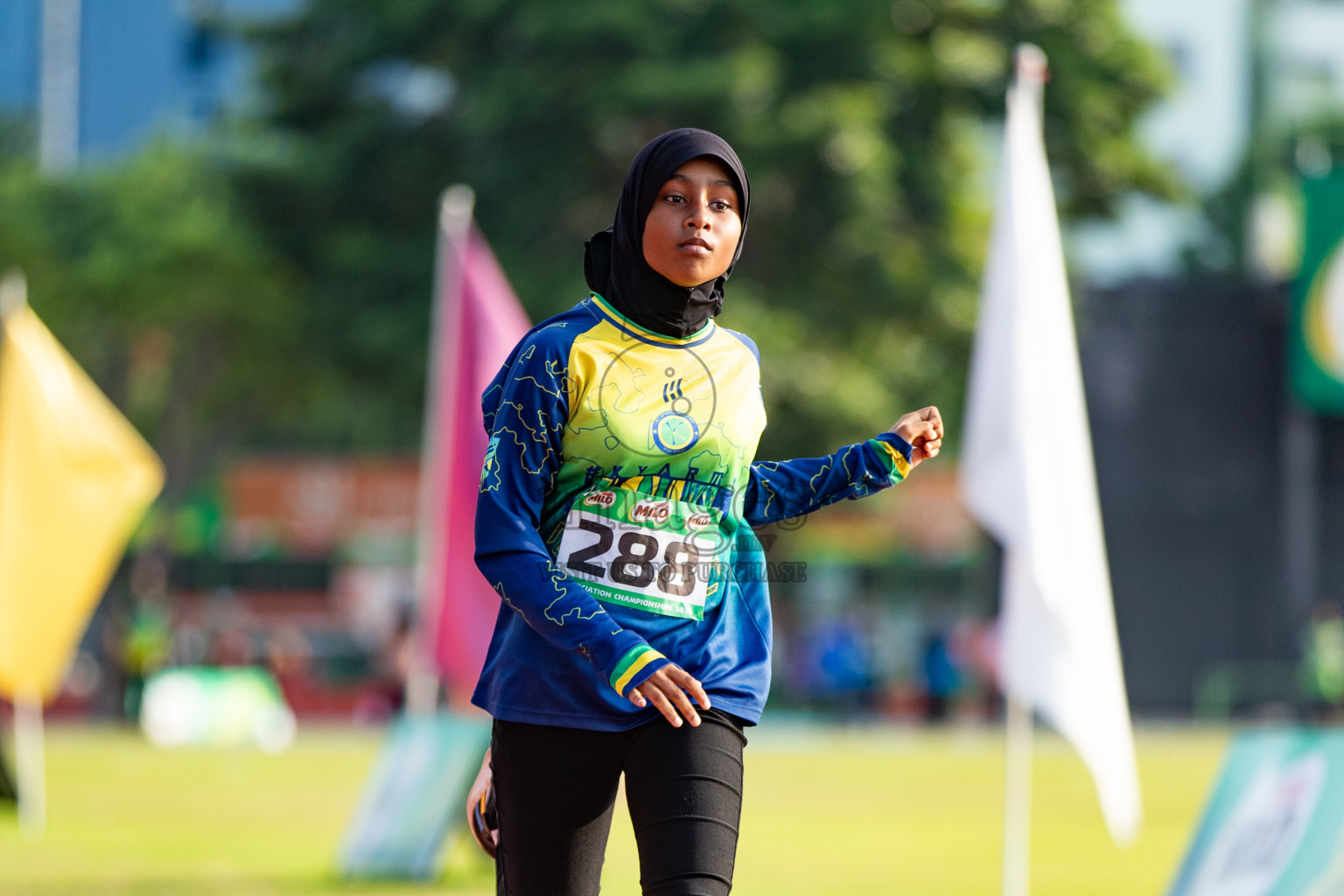 Day 4 of MILO Athletics Association Championship was held on Friday, 8th March 2024 in Male', Maldives. Photos: Hasna Hussain