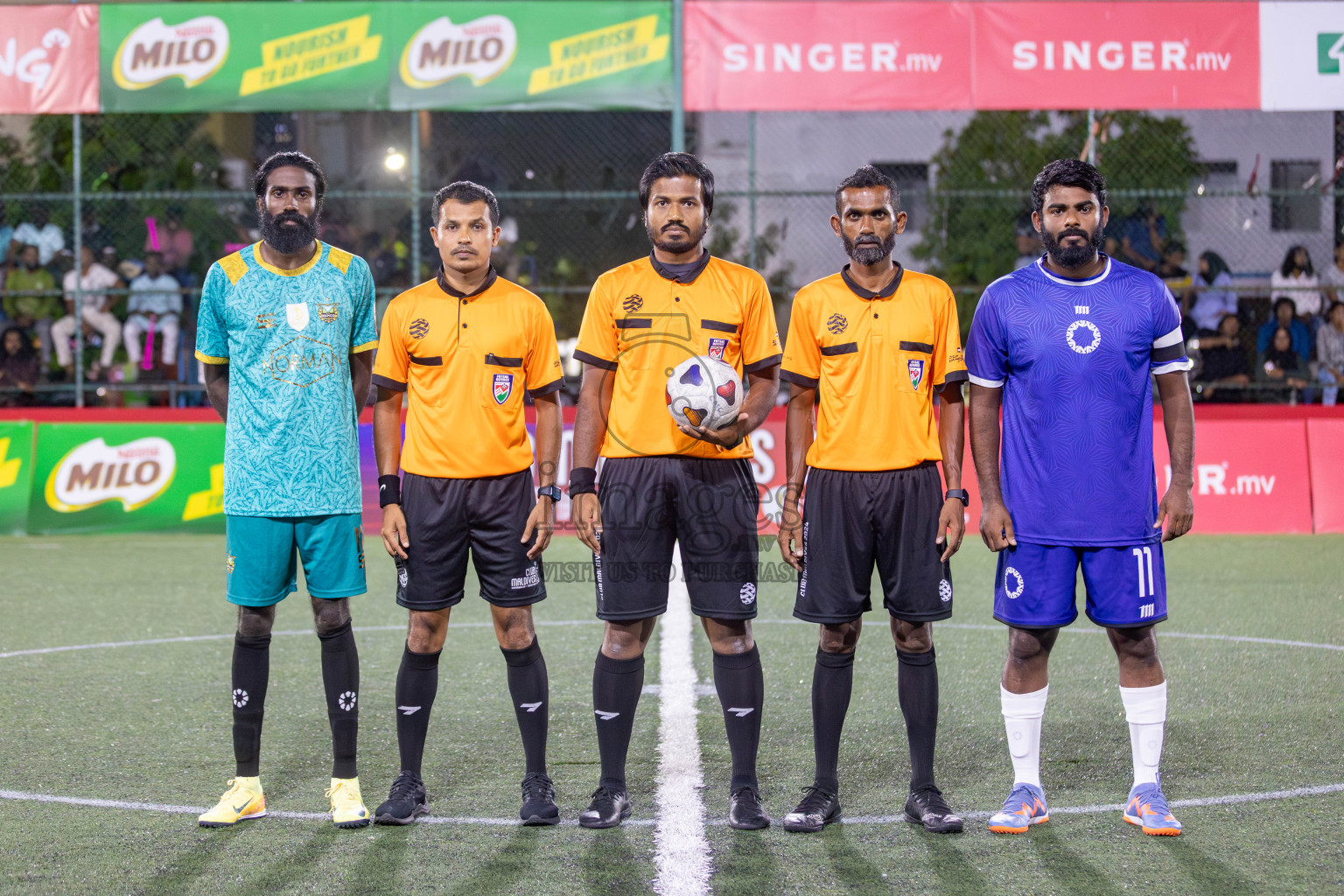 Club WAMCO vs Club ROL in Club Maldives Cup 2024 held in Rehendi Futsal Ground, Hulhumale', Maldives on Friday, 4th October 2024. 
Photos: Hassan Simah / images.mv