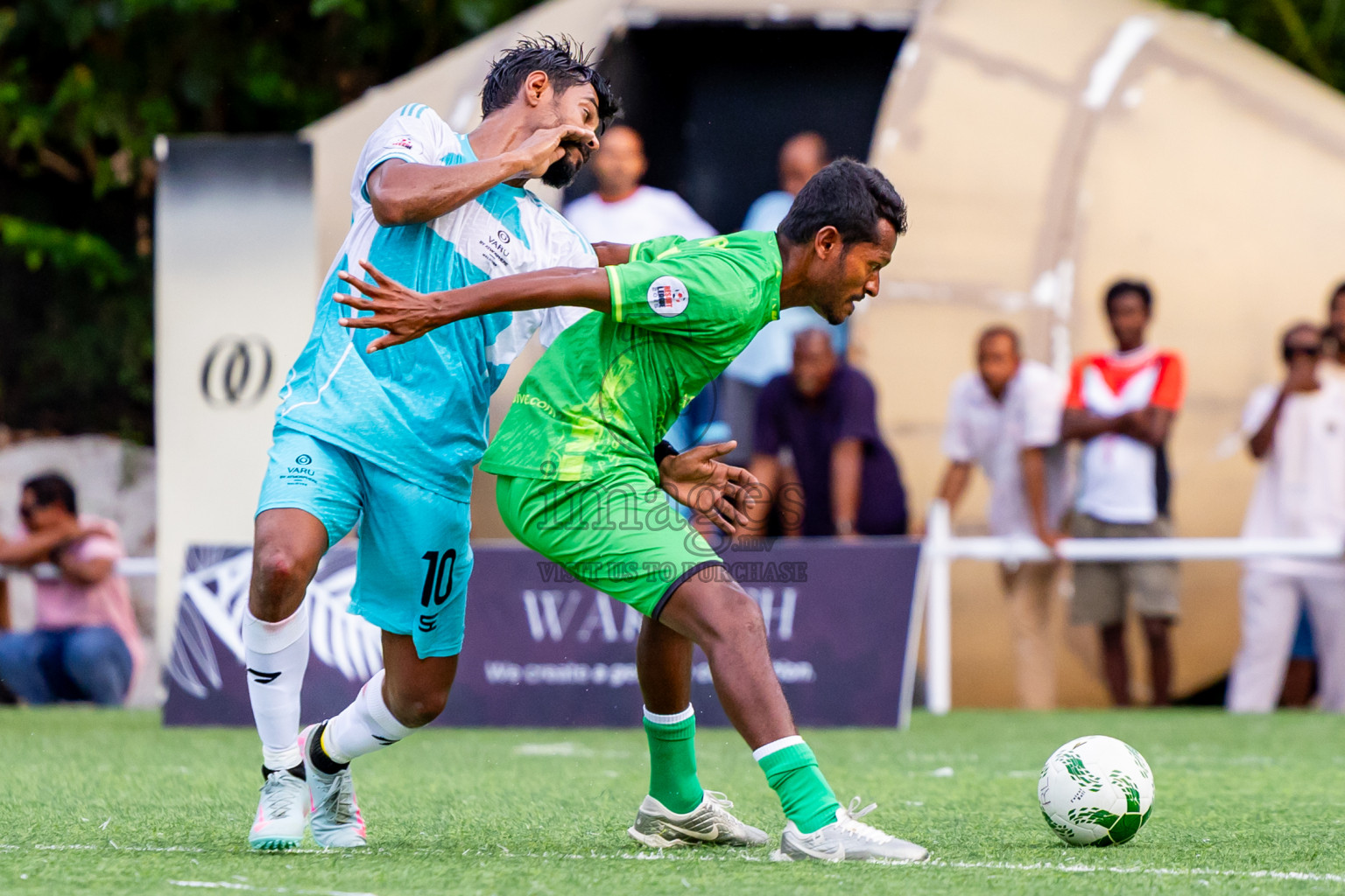 Varu vs Bandos in Semi Finals of Resort League 2025 (North Male Zone) was held on Wednesday, 24th September 2025 in One And Only Reethi Rah Maldives Resort, Photos: Nausham Waheed / images.mv