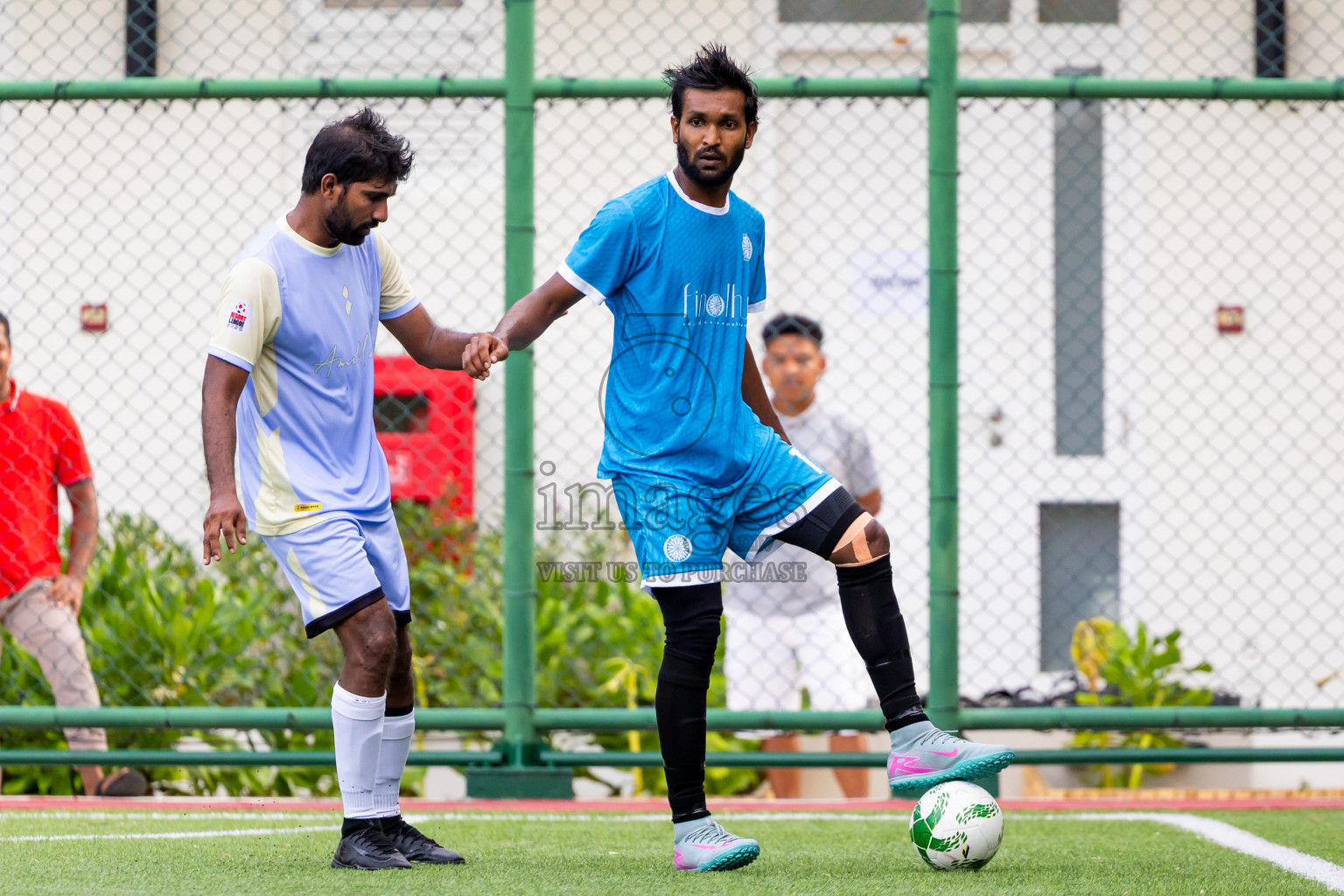 Finolhu vs Amilla in Day 5 of Resort League 2025 (Baa Zone) was held on Monday, 14th July 2025 in Avani+ Fares Maldives Resort, Baa Atoll, Maldives. Photos: Nausham Waheed / images.mv