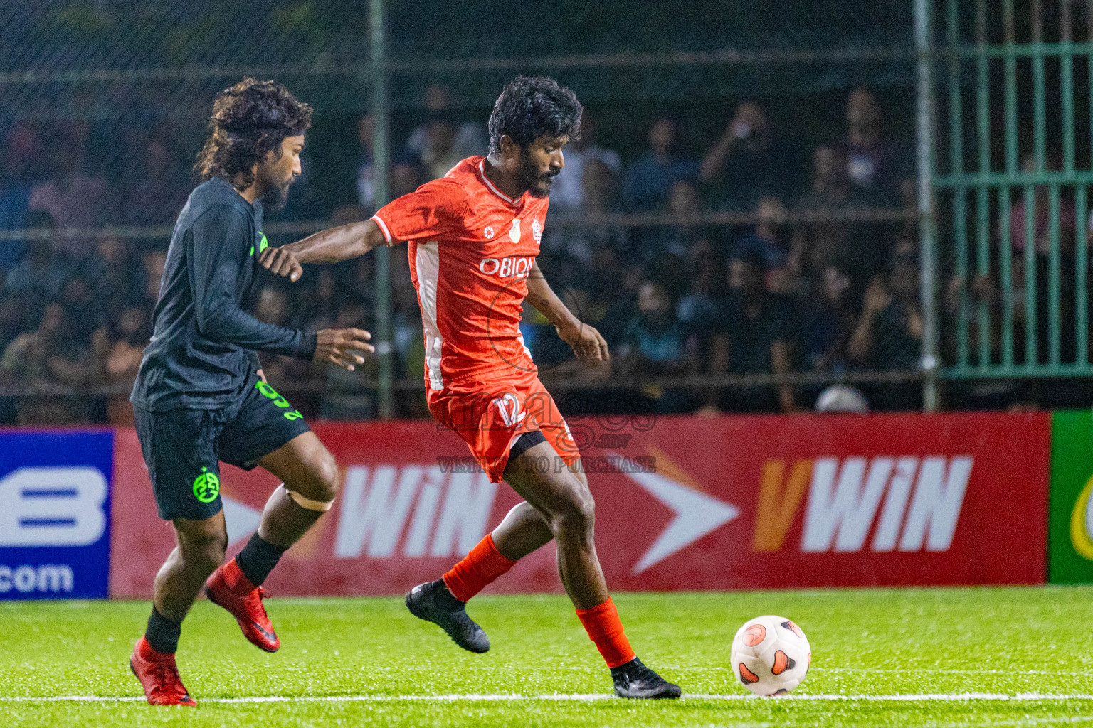 Road Recreation Club vs Club Combination SC Eydhafushi in Kings Cup Final of Club Maldives 2025 was held in Rehendhi Futsal Ground, Hulhumale', Maldives on Tuesday, 9th September 2025. Photos: Areef Adam / images.mv