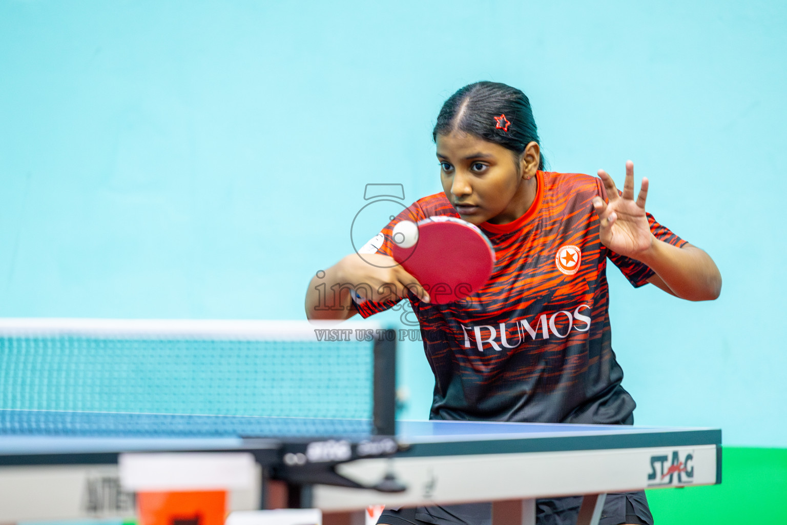 Day 2 of Interschool Table Tennis Tournament 2025 held at Male' TT Hall, Male', Maldives on Thursday, 15th May 2025. Photos By: Ismail Thoriq / images.mv