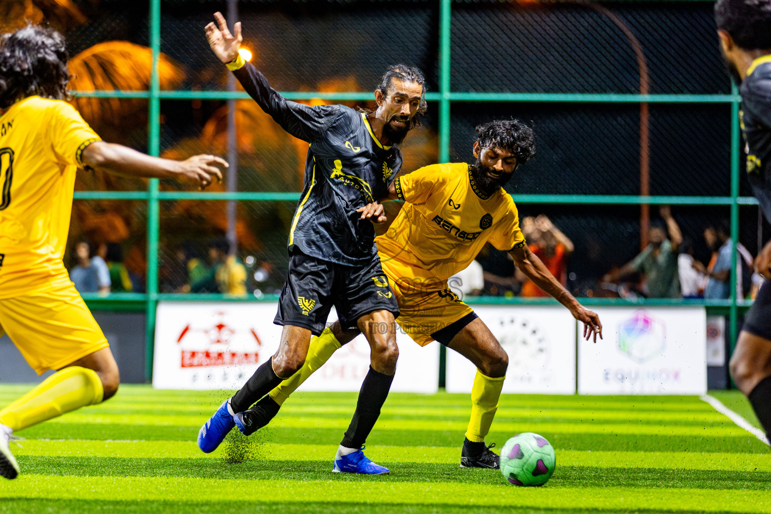 RDL vs Fasthari SC in Day 2 of Quarter Finals of BG Futsal Challenge 2024 was held on Saturday , 30th March 2024, in Male', Maldives Photos: Nausham Waheed / images.mv