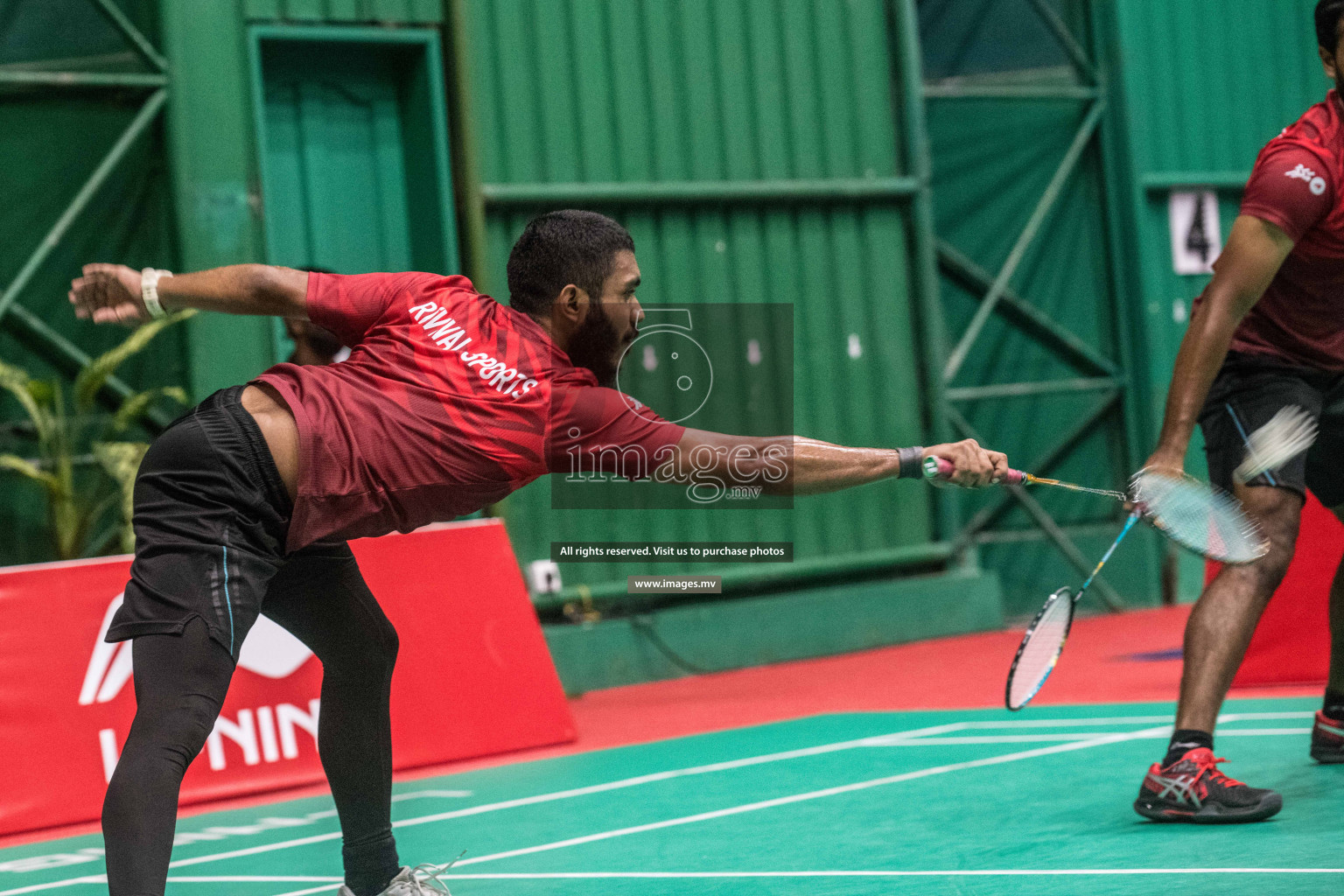 Final of Badminton association mixed group championship 2021 held in Male', Maldives Photos by Nausham Waheed