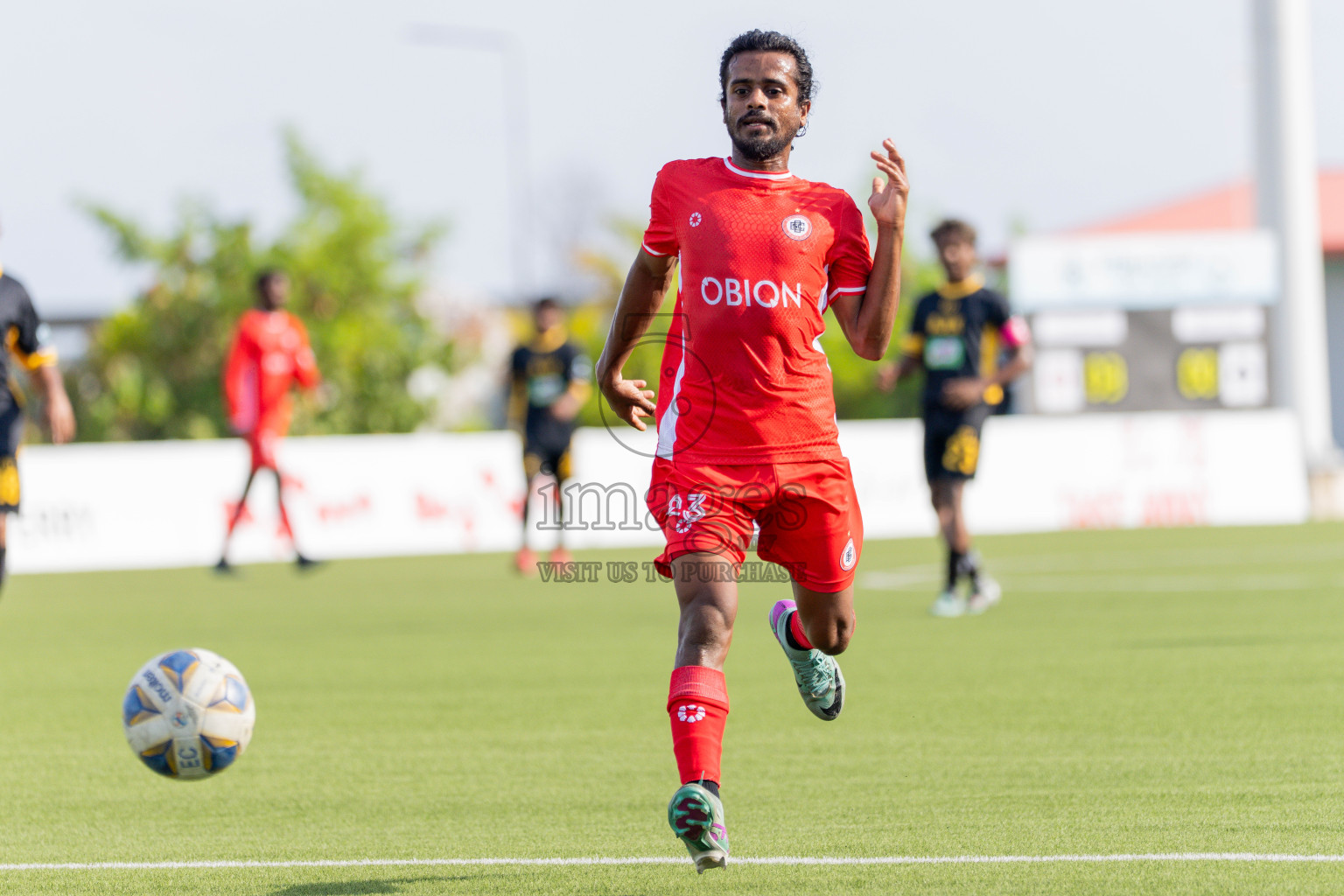 CC Sports Club VS Aajeelakah Eydhafushi FA in Day 6 of Eydhafushi Cup 2025 held in Eydhafushi Football Stadium at B. Eydhafushi, Maldives on Wednesday, 10th September 2025. Photos: Arif Rasheed / images.mv