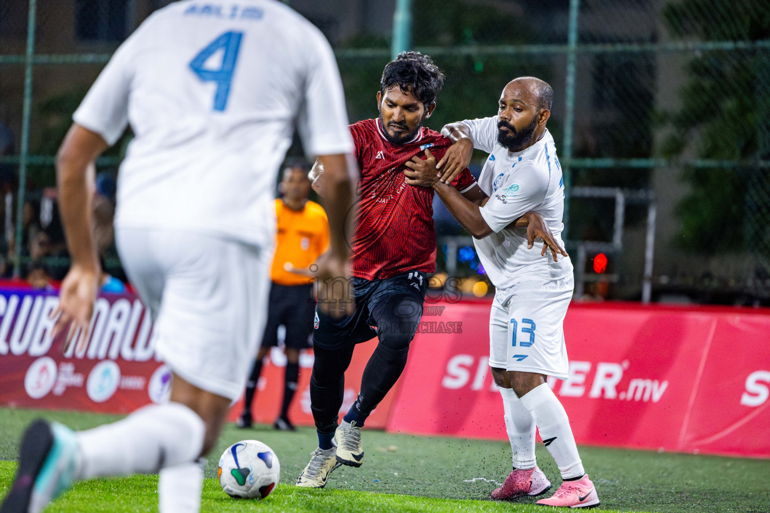 CLUB 220 vs TRADE CLUB in Club Maldives Classic 2024 held in Rehendi Futsal Ground, Hulhumale', Maldives on Thursday, 5th September 2024. Photos: Nausham Waheed / images.mv