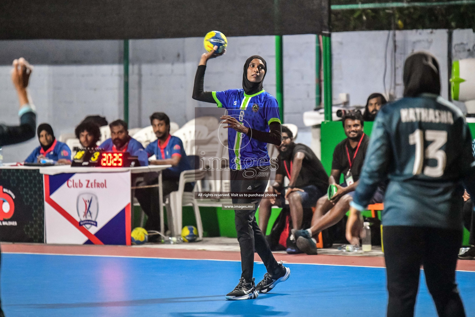 Day 8 of Milo 6th Inter Office Handball Tournament 2022 - Photos by Nausham Waheed