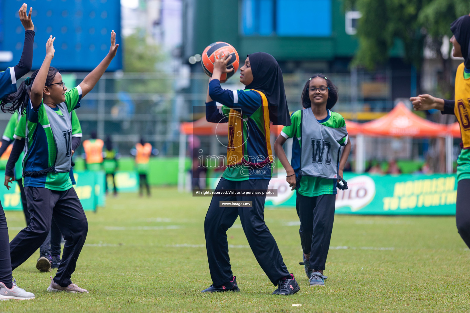 Day1 of Milo Fiontti Festival Netball 2023 was held in Male', Maldives on 12th May 2023. Photos: Nausham Waheed / images.mv