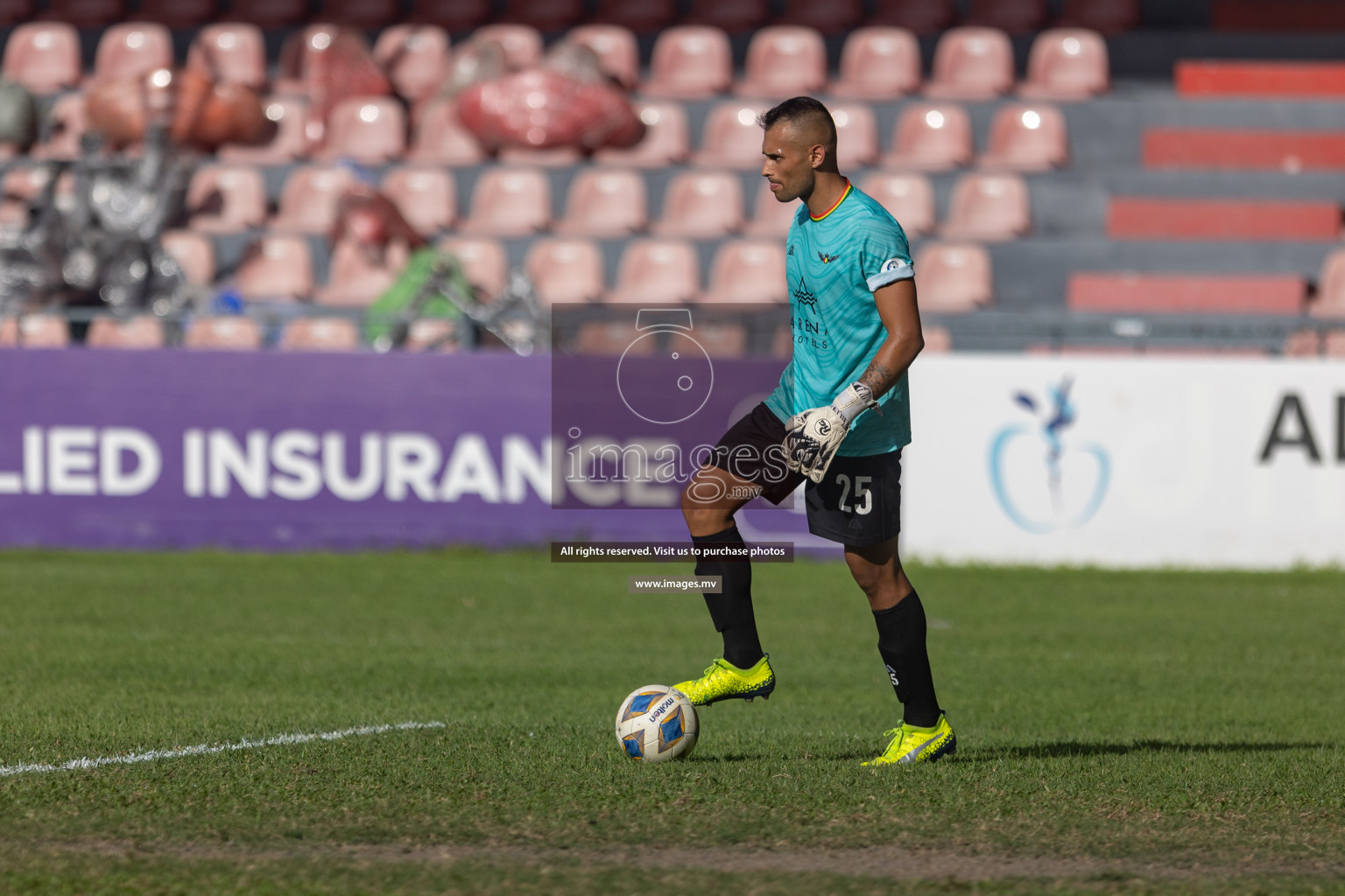 Club Valencia vs De Grande Sports Club in Ooredoo Dhivehi Premier League 2021/22 on 16th July 2022, held in National Football Stadium, Male', Maldives Photos: Hassan Simah/ Images mv