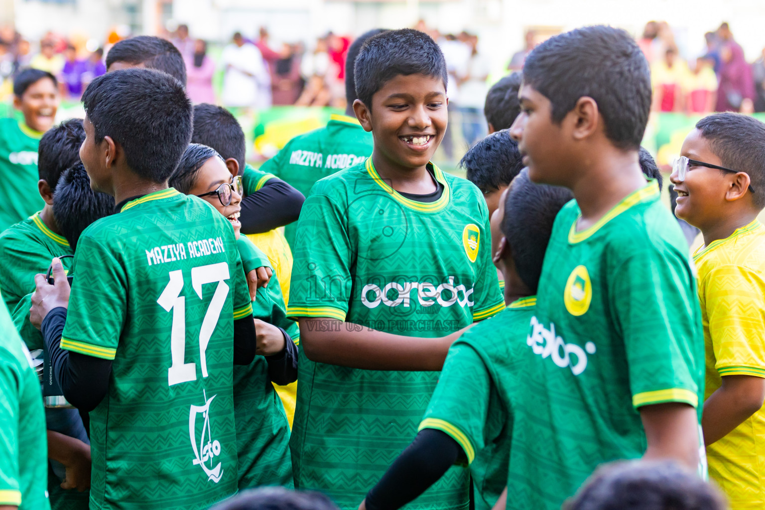 Day 4 of MILO Academy Championship 2024 - U12 was held at Henveiru Grounds in Male', Maldives on Sunday, 7th July 2024. Photos: Nausham Waheed / images.mv